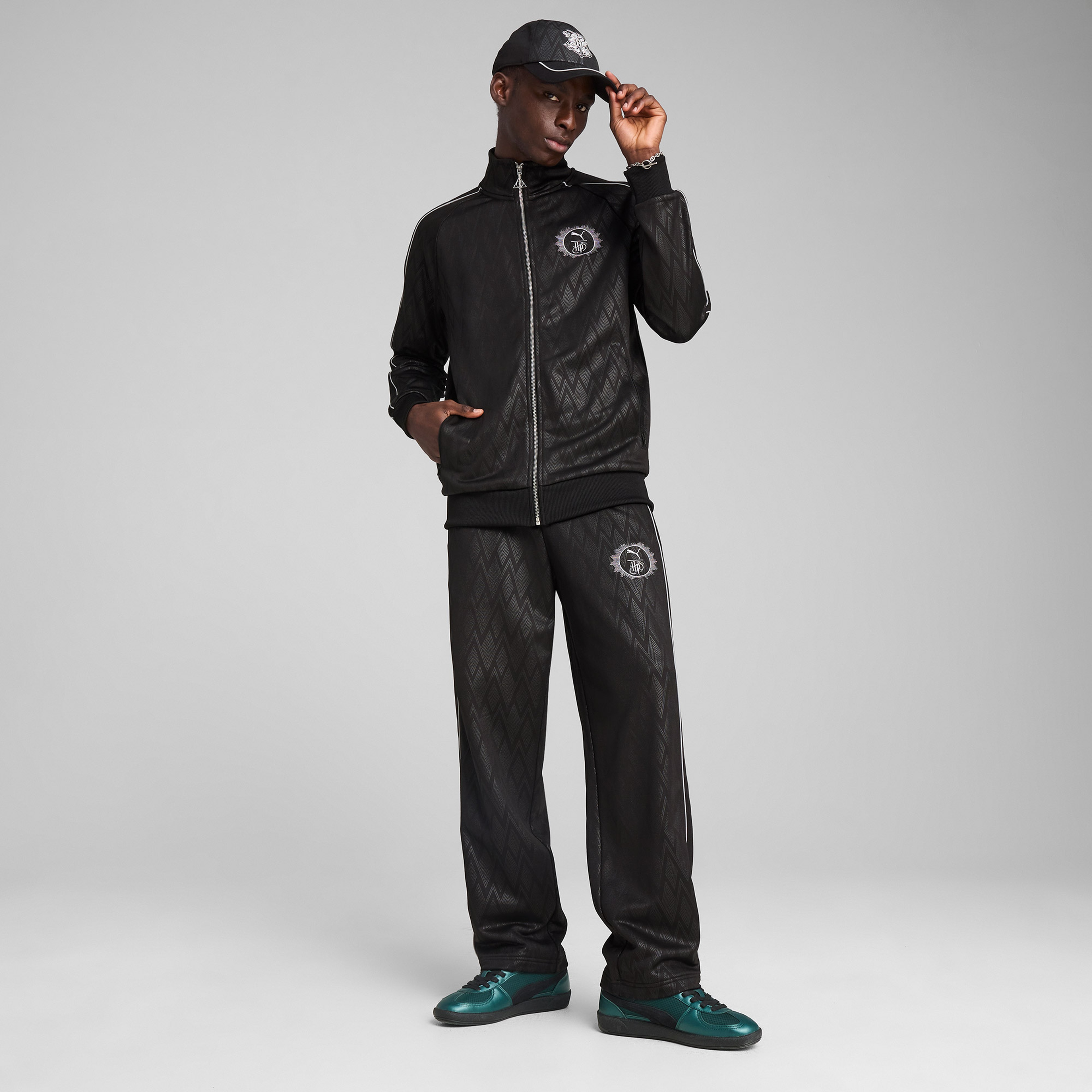 Puma X Harry Potter T7 Erkek Siyah Ceket