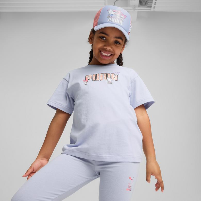 Puma X Hello Kitty and Friends Trucker Çocuk Mor Pembe Şapka
