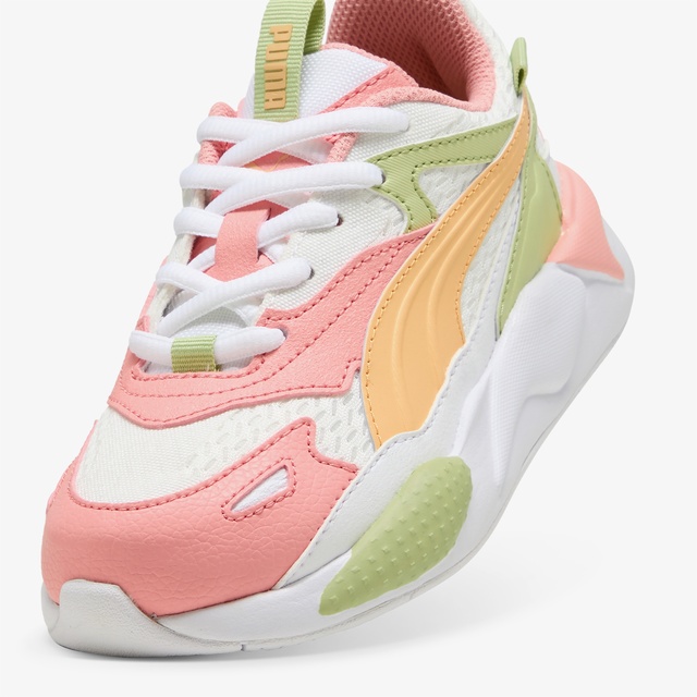 Puma Beyaz Puma Rs X RS-X Efekt Çocuk Renkli/Beyaz Spor Ayakkabı
