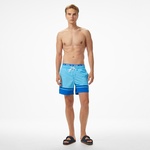 Puma Colorblock Mid Erkek Mavi Mayo