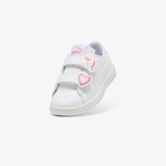 Puma Smash 3 0 Badges Kalp&Unicorn Figürlü Çocuk Beyaz Spor Ayakkabı