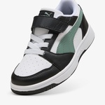 Puma Rebound V6 Lo Ac+ Ps Çocuk Siyah Spor Ayakkabı