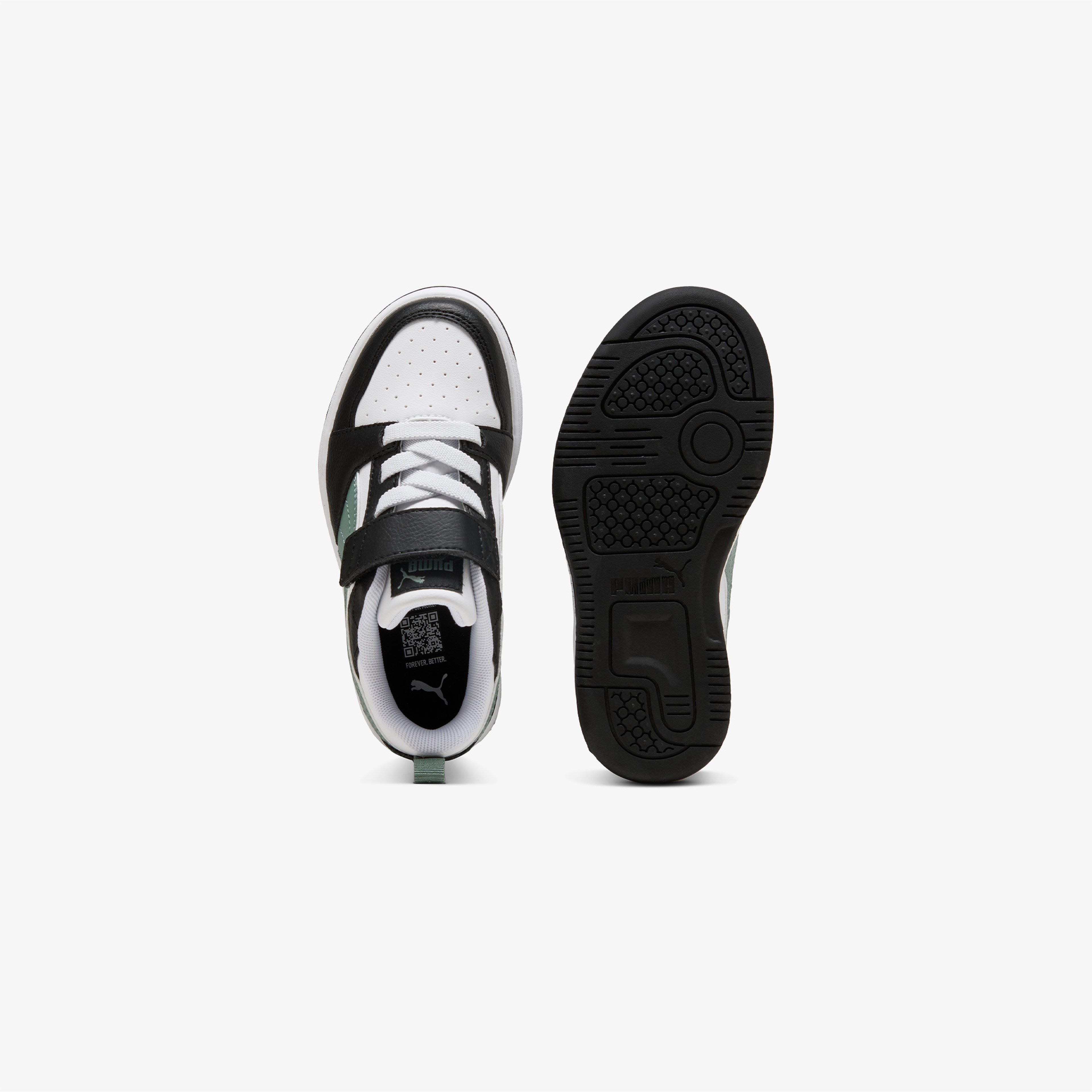 Puma Rebound V6 Lo Ac+ Ps Çocuk Siyah Spor Ayakkabı