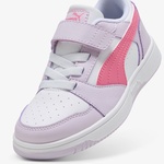 Puma Rebound V6 Lo Ac+ Ps Çocuk Mor Spor Ayakkabı
