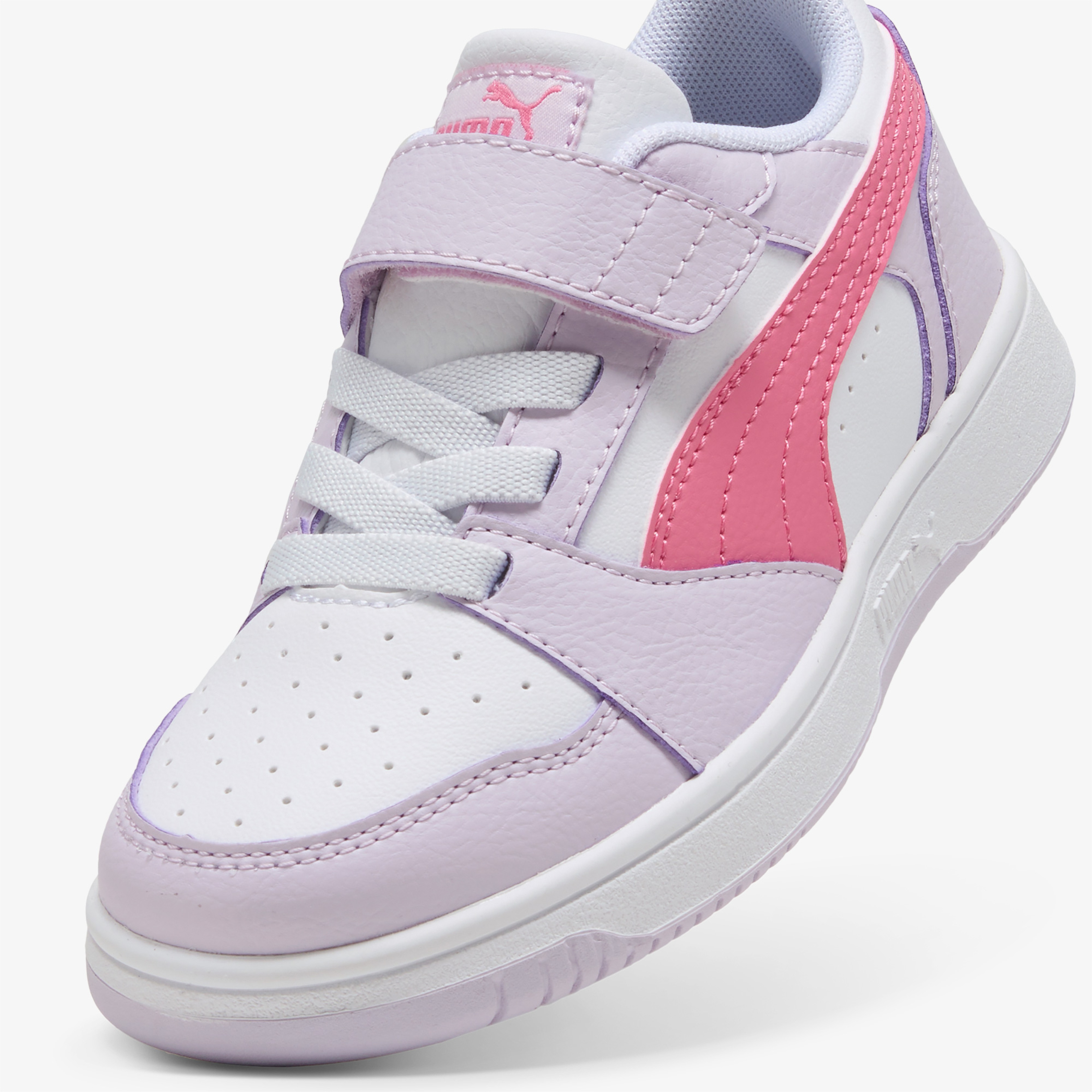 Puma Rebound V6 Lo Ac+ Ps Çocuk Mor Spor Ayakkabı