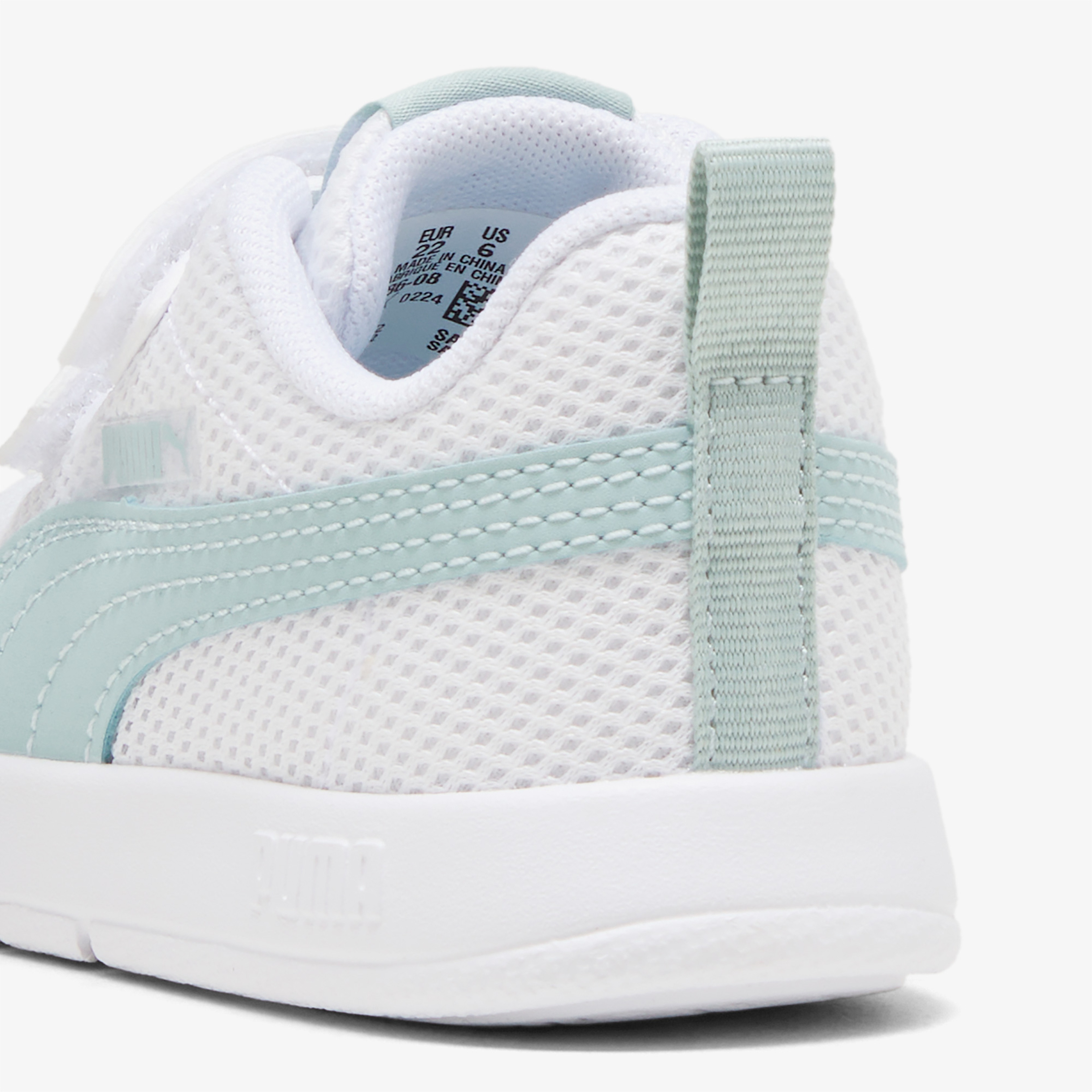 Puma Courtflex V3 Mesh Bebek Beyaz Sneaker