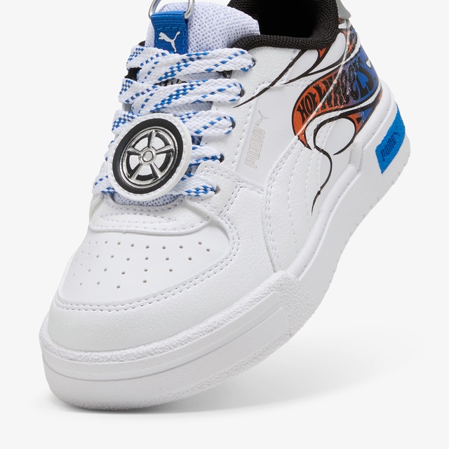 Puma Ca Pro Hot Wheels Ps Çocuk Beyaz Spor Ayakkabı - Görsel 6