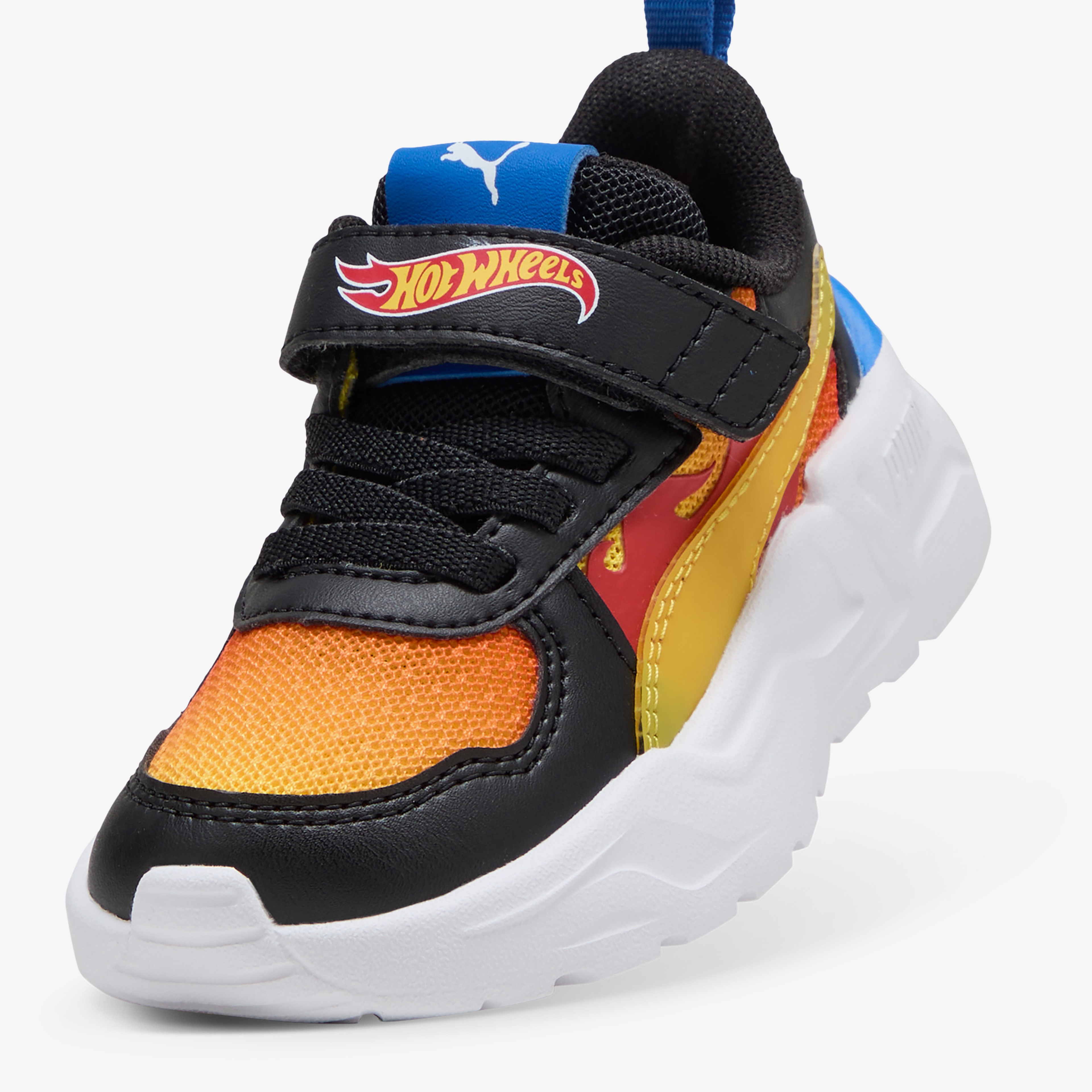 Puma Trinity Lite Hot Wheels AC INF Bebek Siyah Spor Ayakkabı