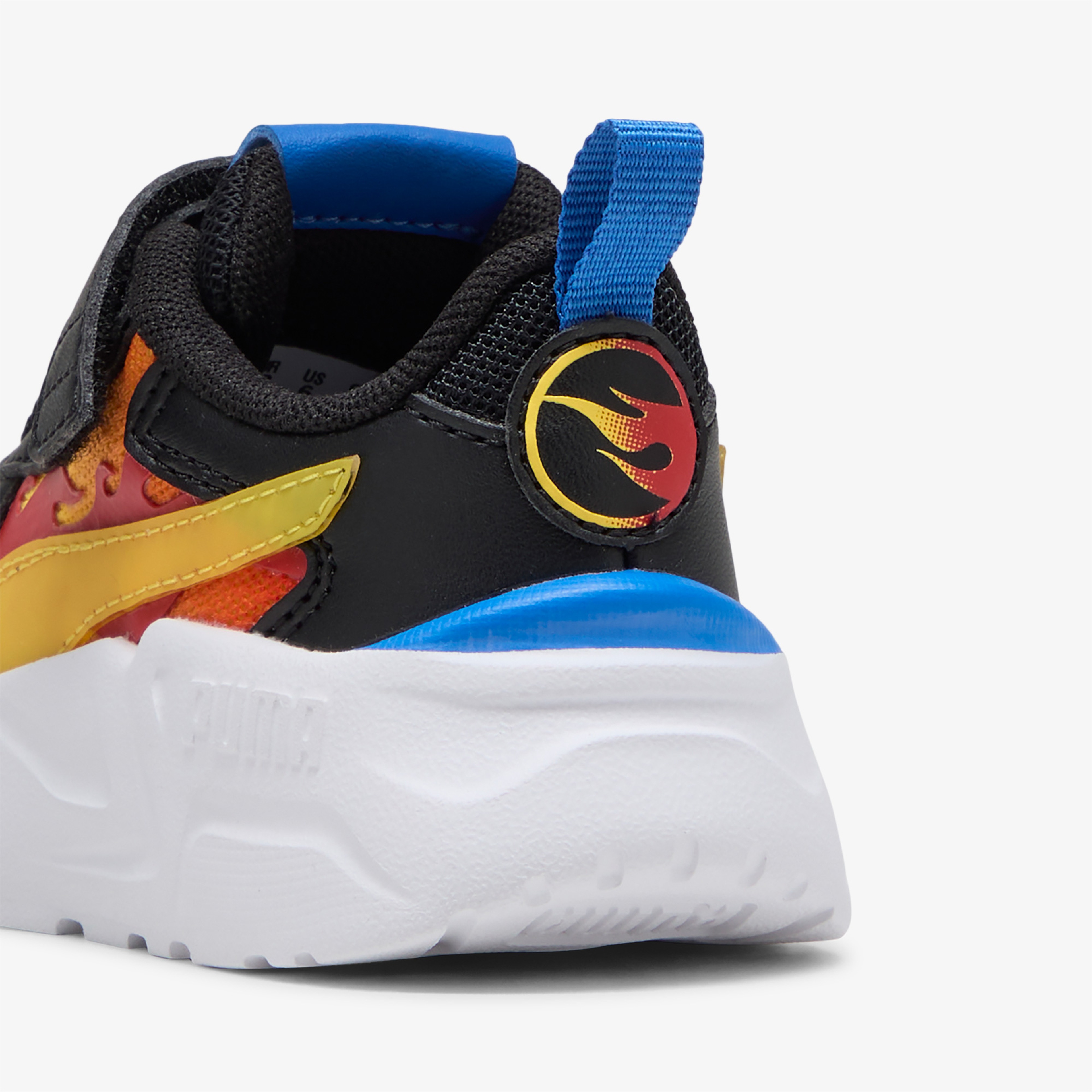 Puma Trinity Lite Hot Wheels AC INF Bebek Siyah Spor Ayakkabı