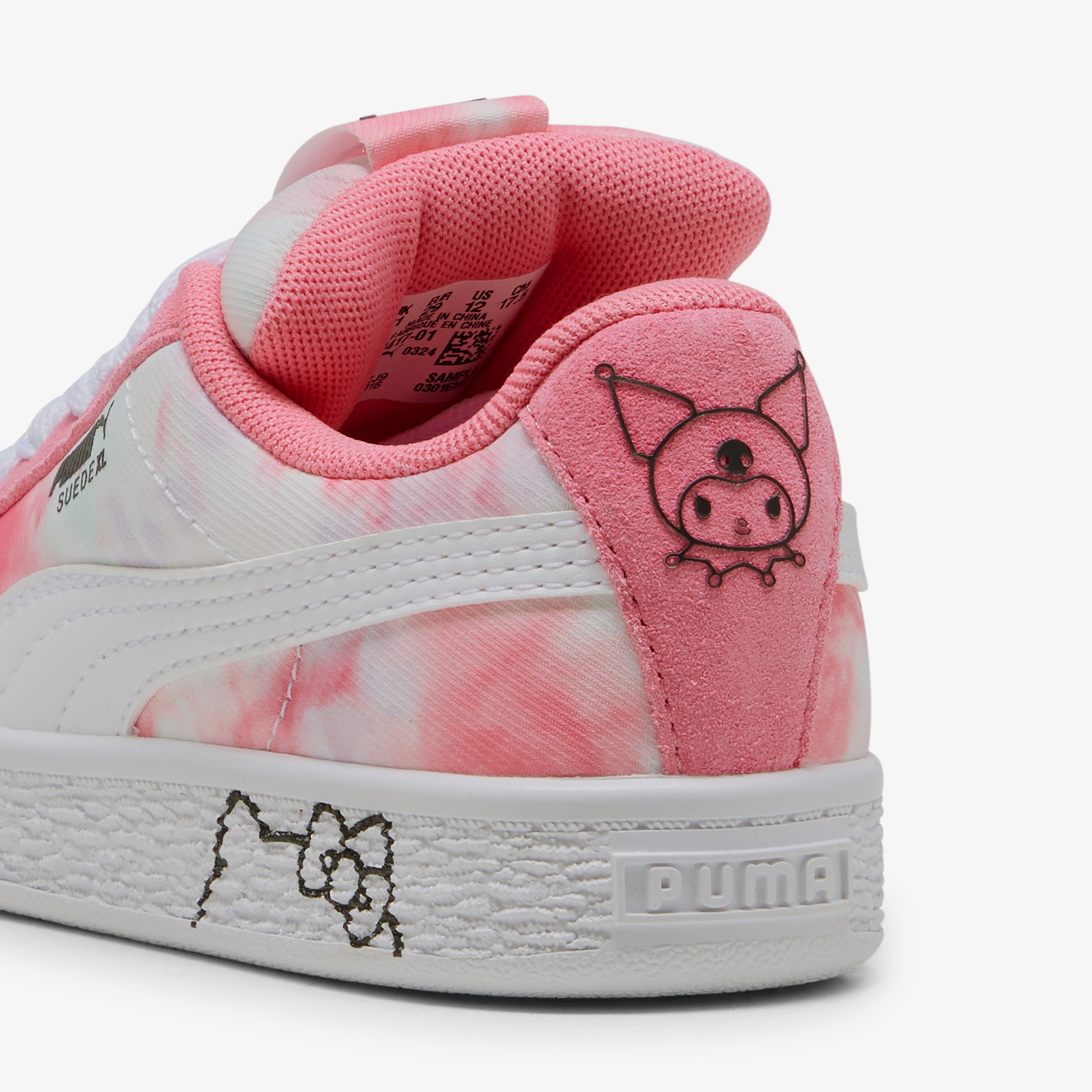 Puma Suede Hello Kitty Friends Çocuk Pembe Spor Ayakkabı