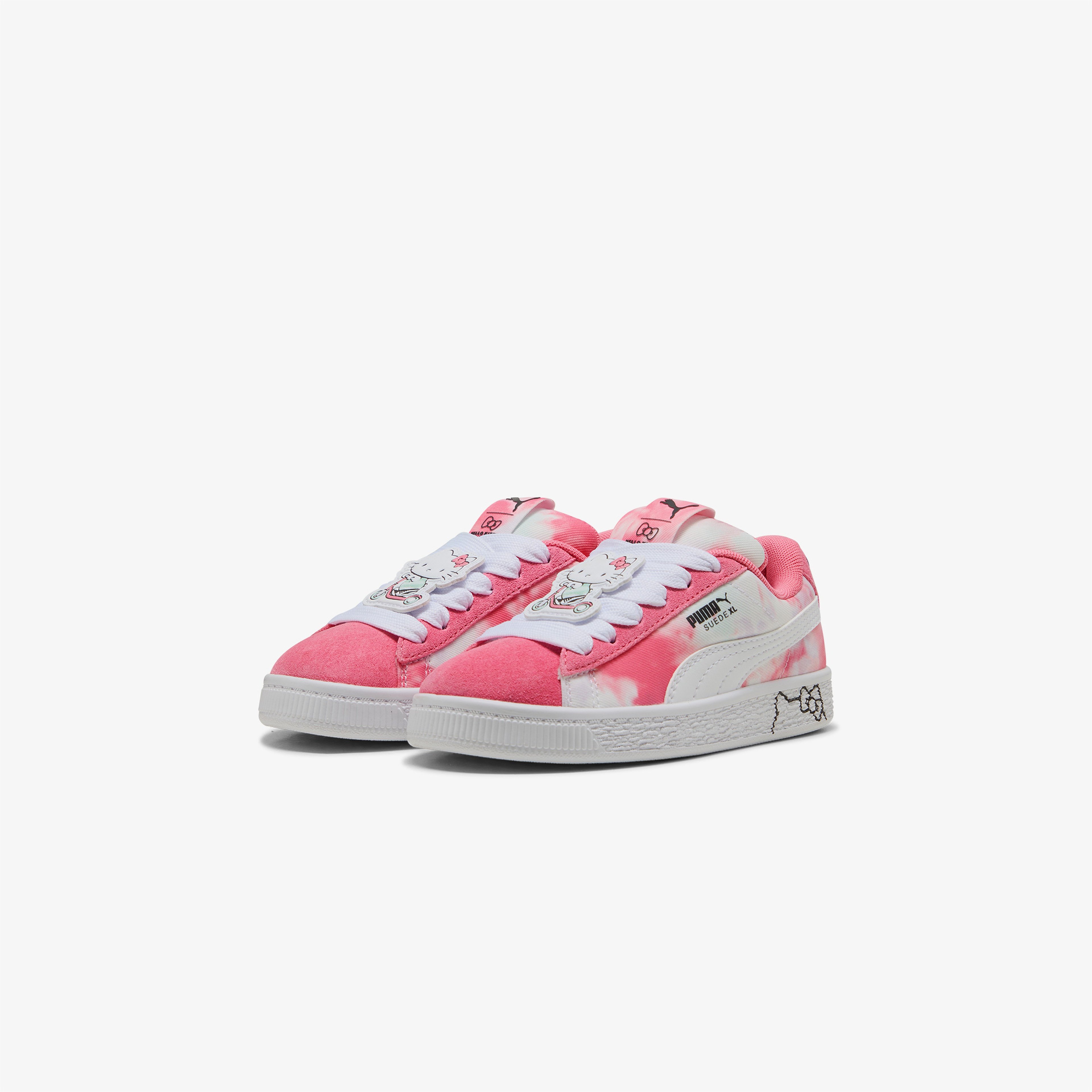 Puma Suede Hello Kitty Friends Çocuk Pembe Spor Ayakkabı