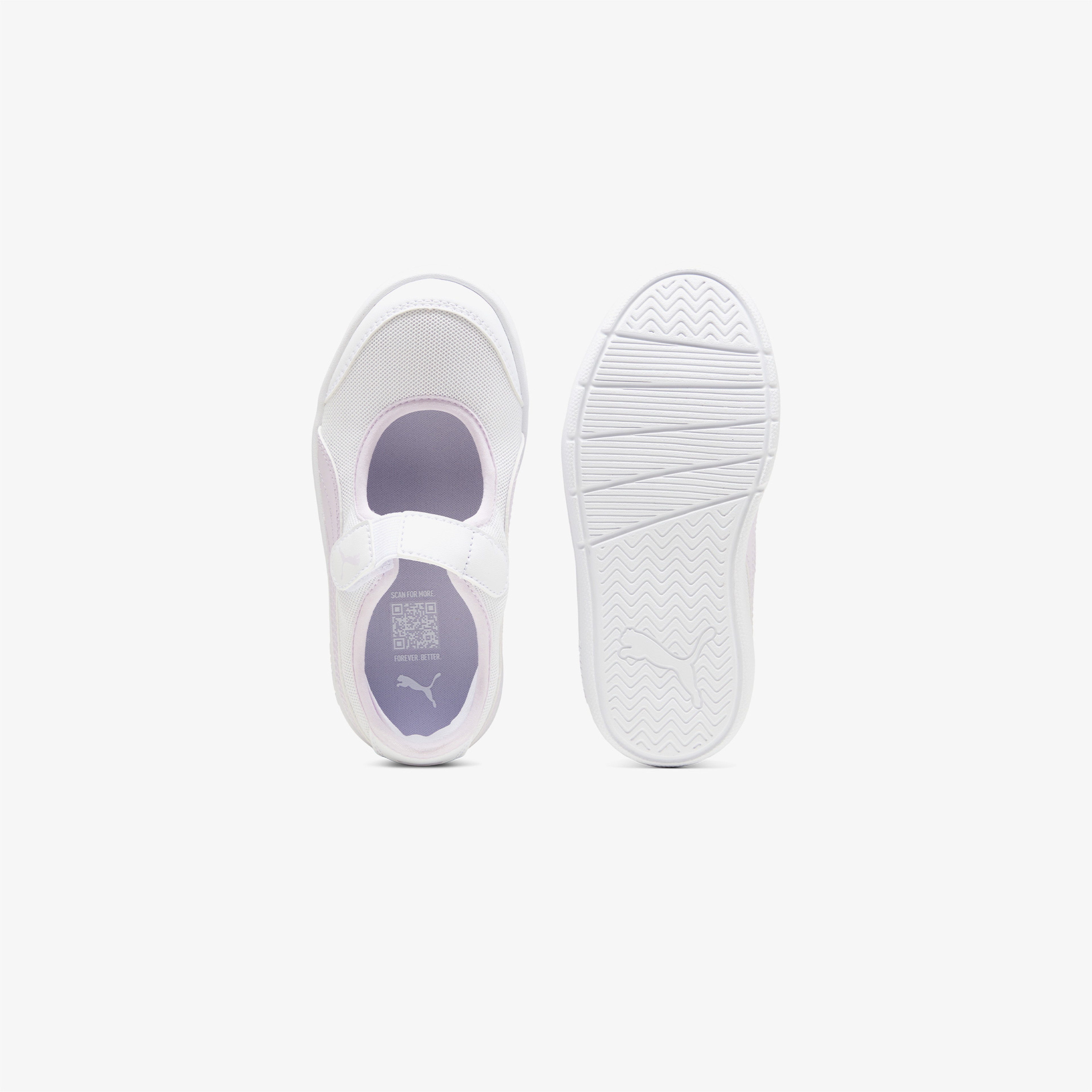 Puma Courtflex V3 Lina V Ps Çocuk Beyaz Spor Ayakkabı