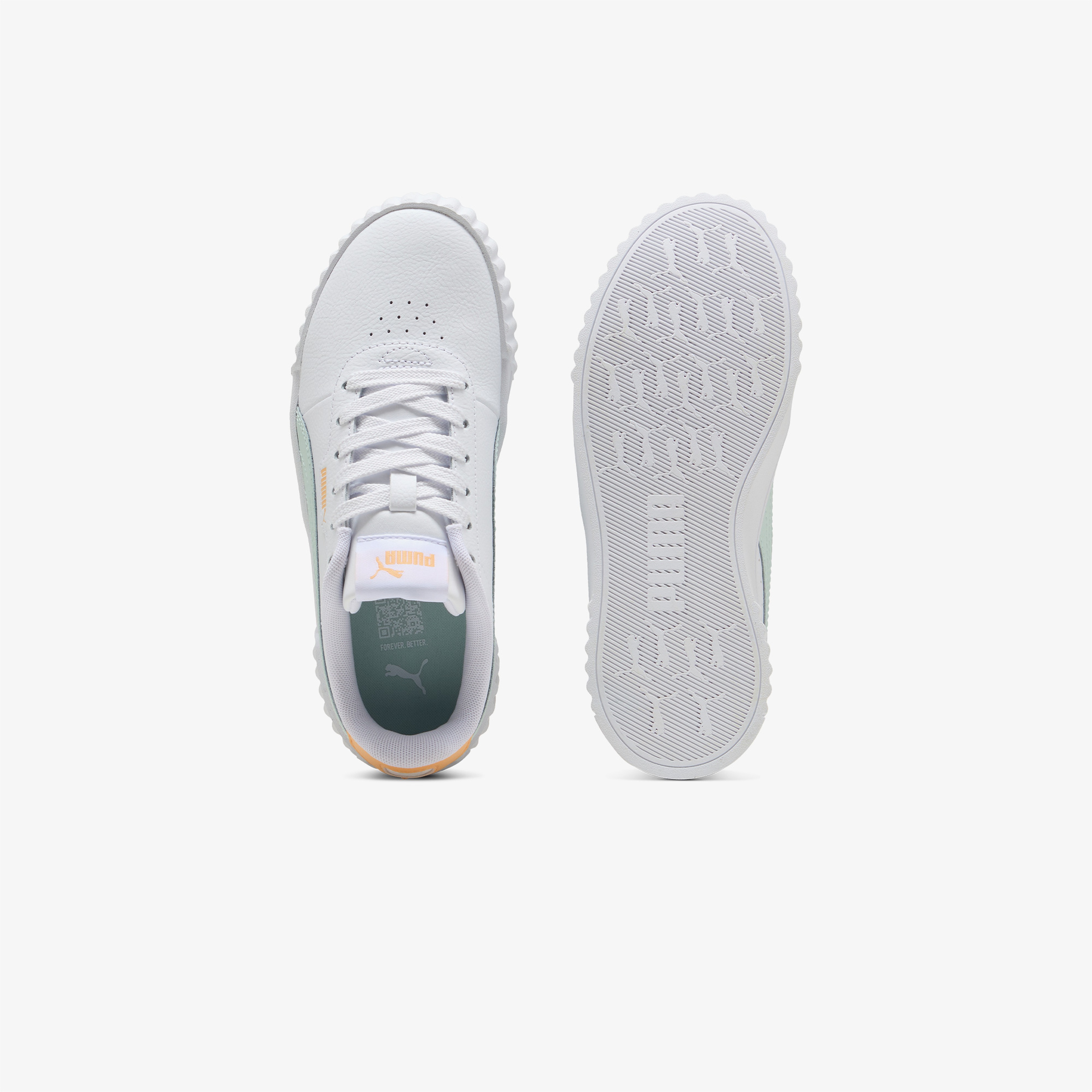 Puma Carina 3.0 Jr Çocuk Beyaz Spor Ayakkabı