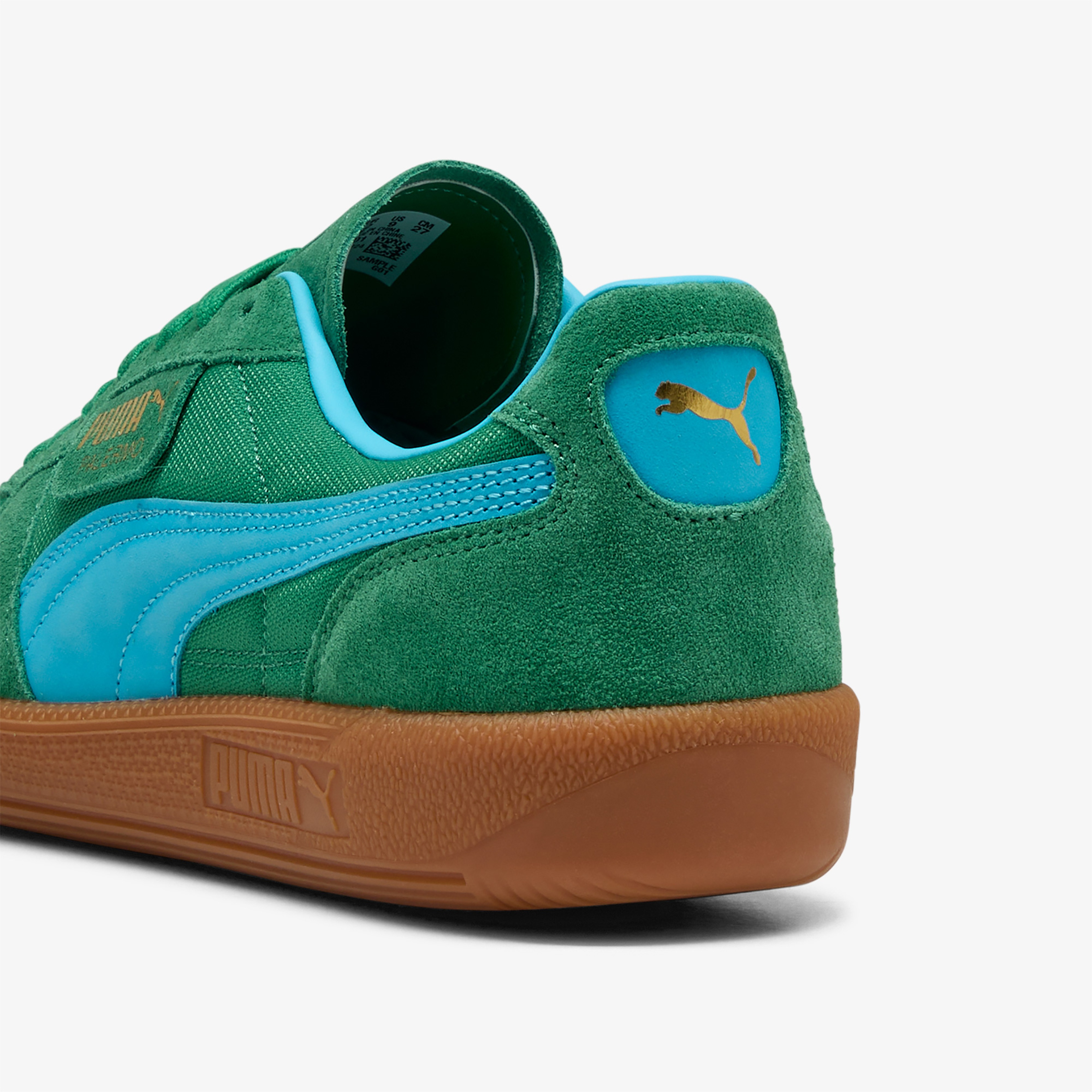 Puma Palermo Vintage Update Erkek Yeşil Spor Ayakkabı