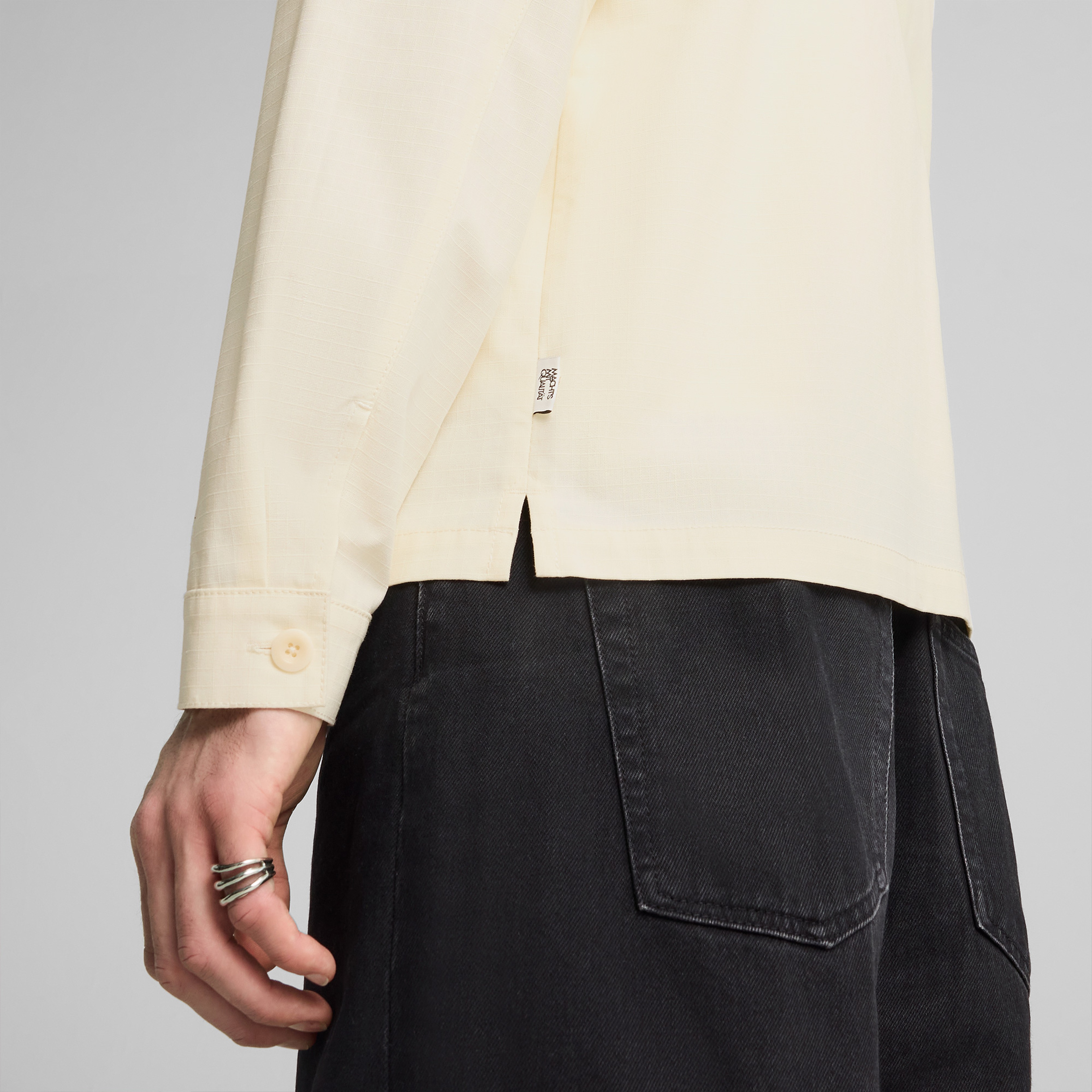 Puma Mmq Ripstop Over Erkek Beyaz Ceket