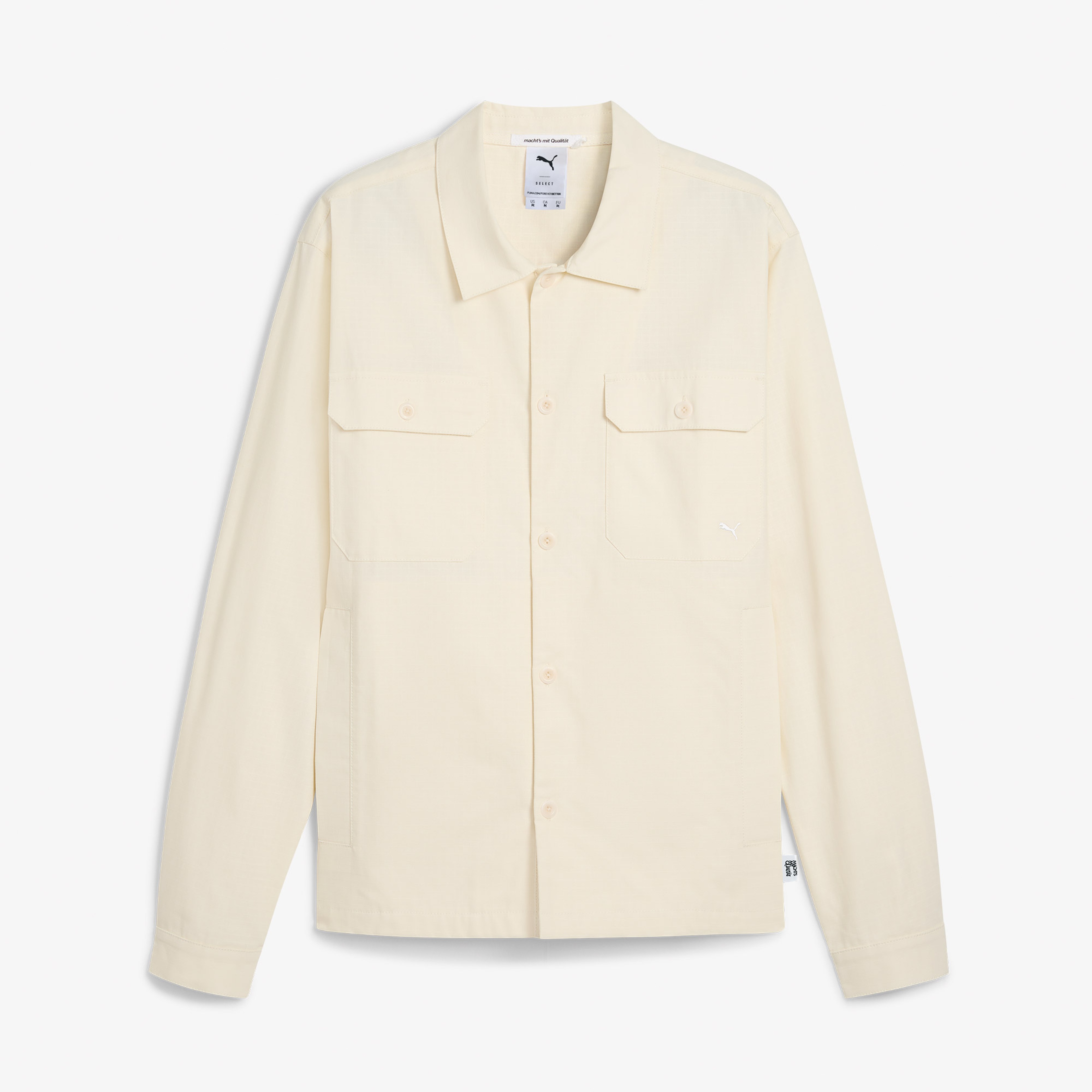 Puma Mmq Ripstop Over Erkek Beyaz Ceket