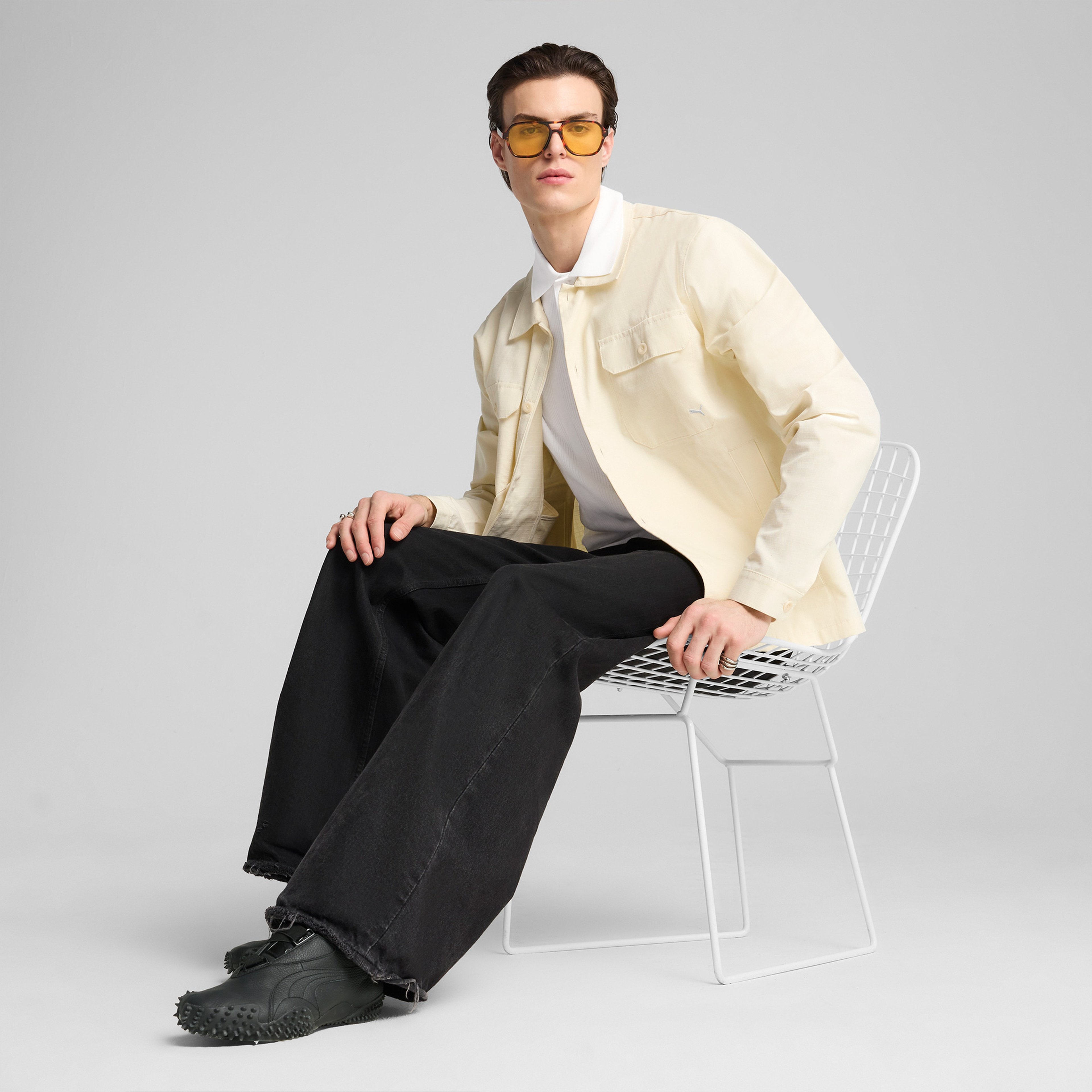 Puma Mmq Ripstop Over Erkek Beyaz Ceket