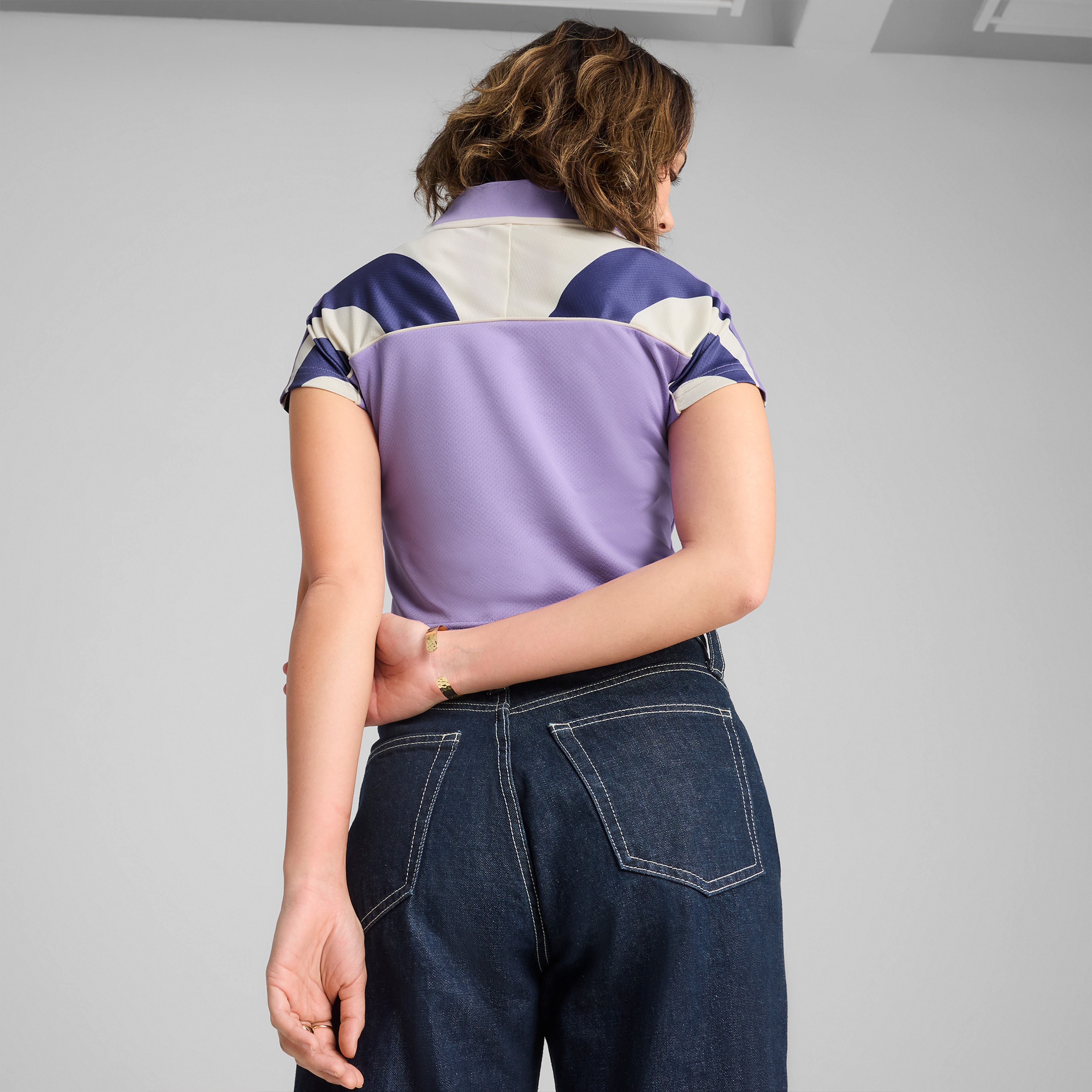 Puma Future Archive Jersey Kadın Mor T-Shirt