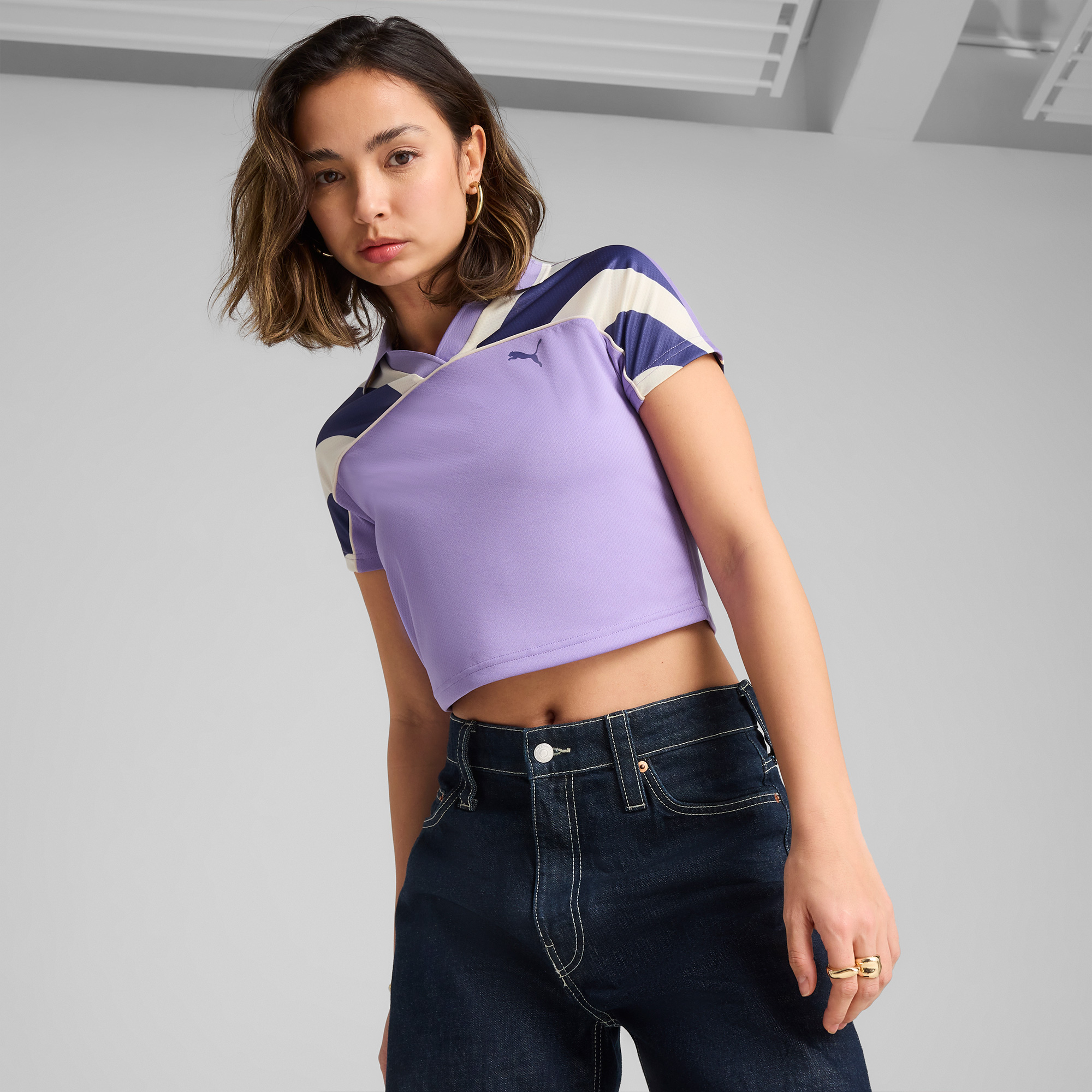 Puma Future Archive Jersey Kadın Mor T-ShirtS629783| Occasion