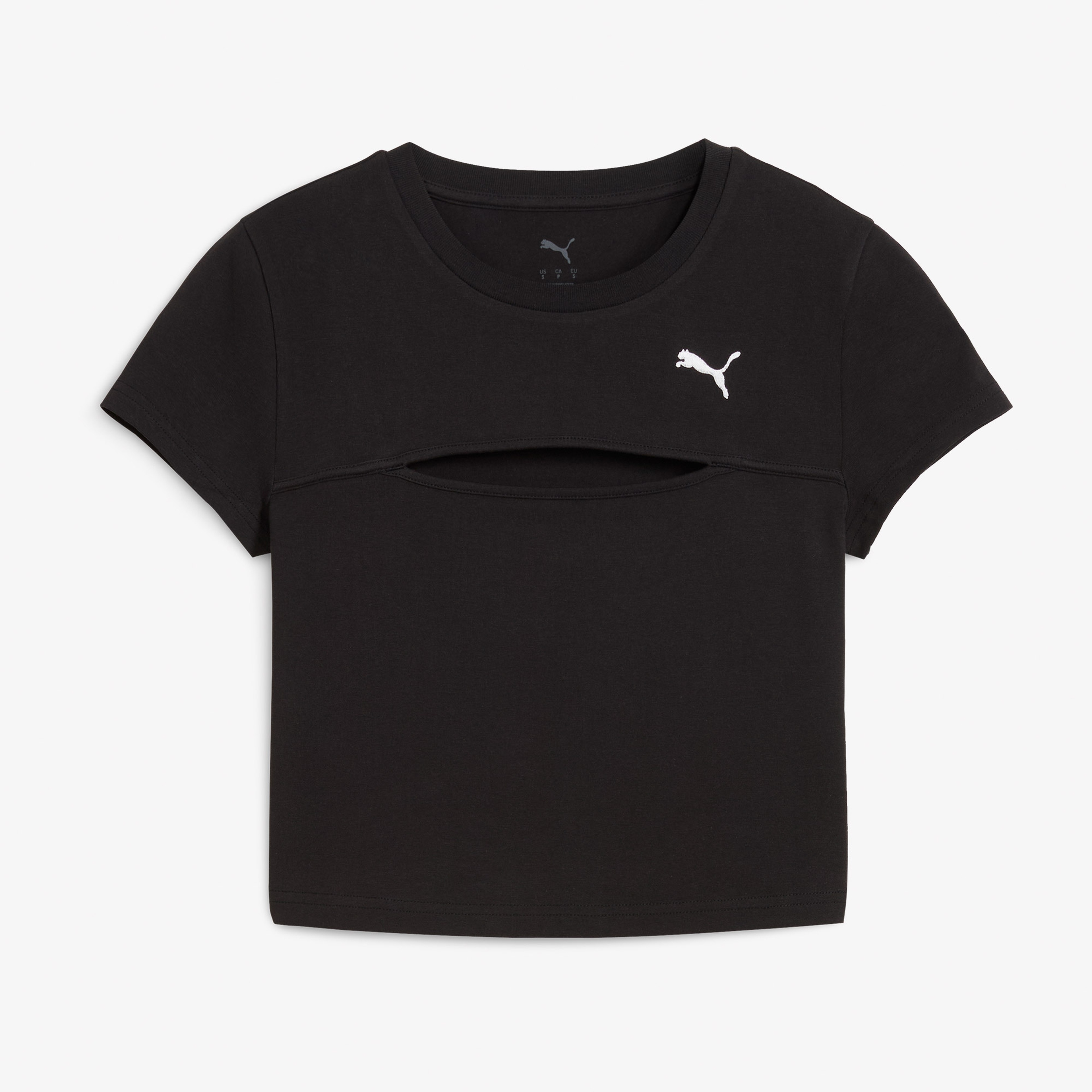 Puma Wardrobe Ess Baby Kadın Siyah T-Shirt