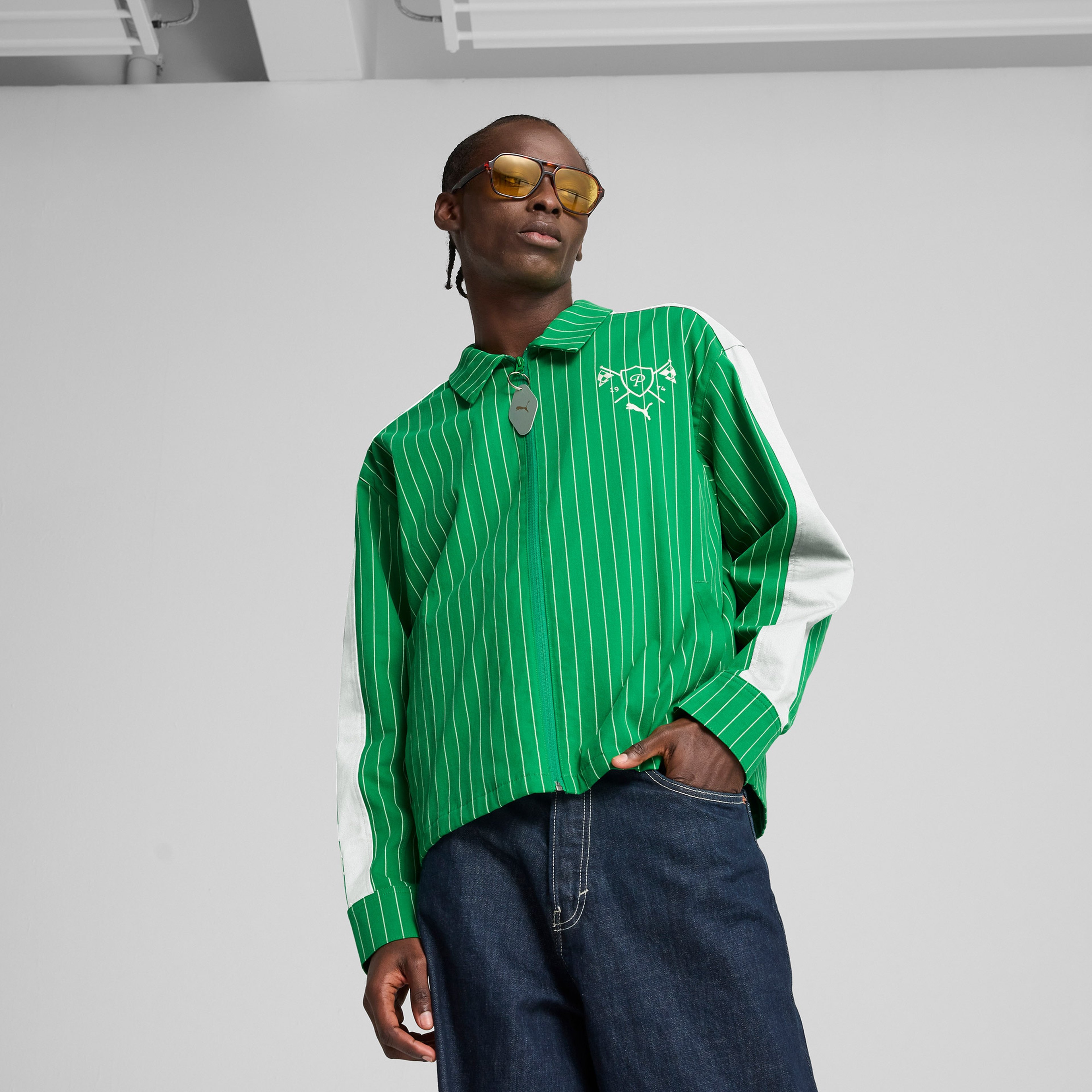 Puma Pl Lifestyle Erkek Yeşil Ceket