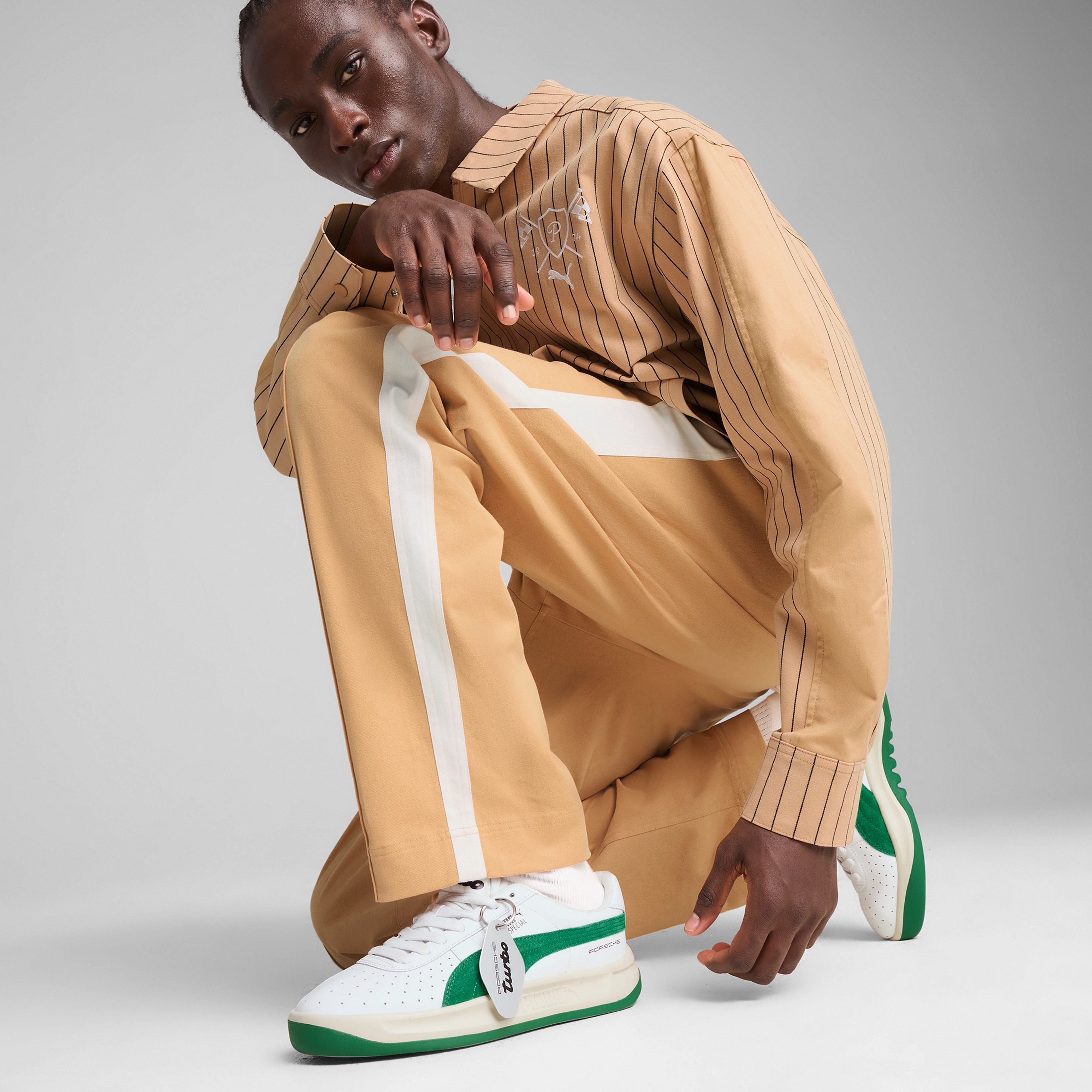 Puma Pl Lifestyle Erkek Bej Eşofman Altı