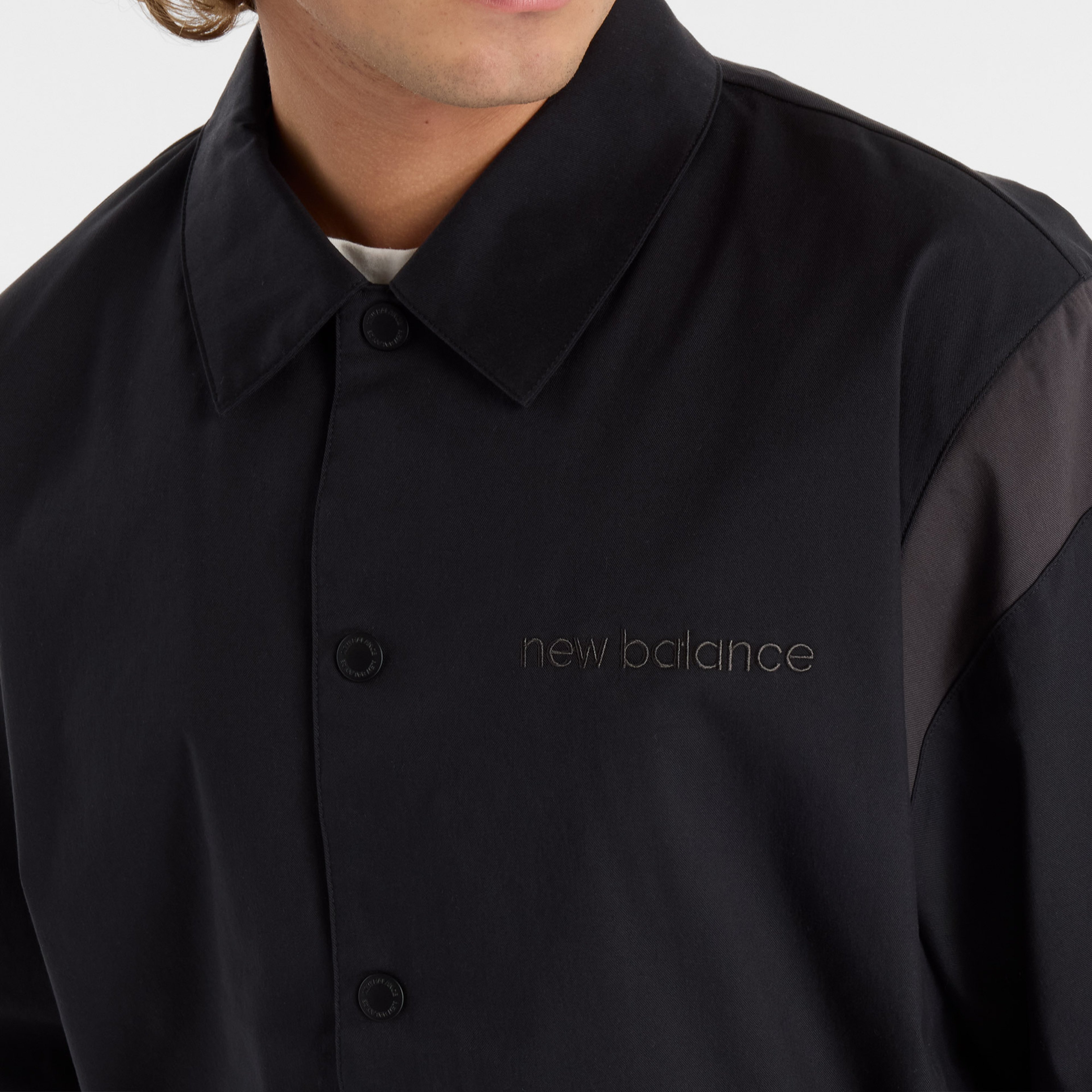 New Balance MO51507 Erkek Siyah Ceket