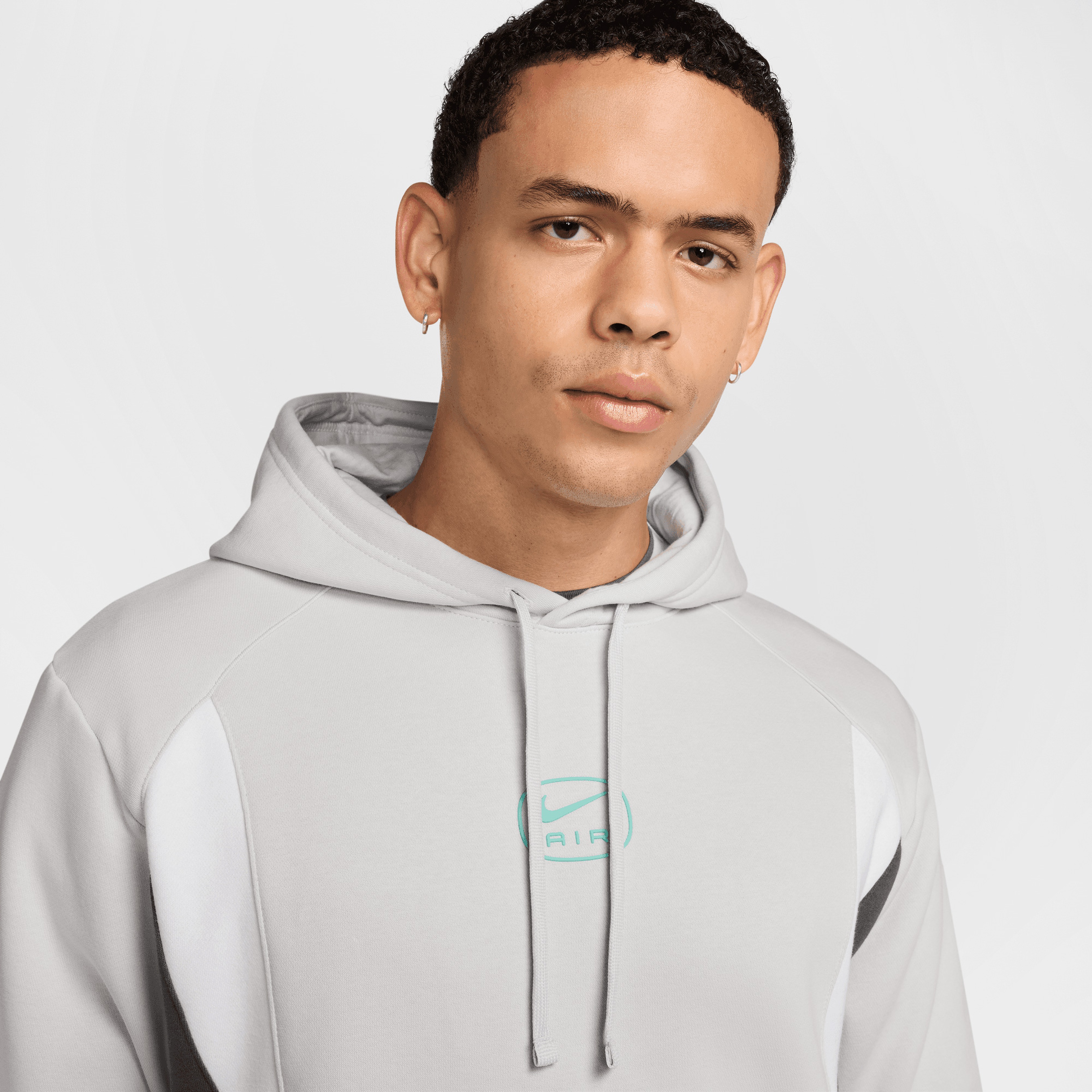 Nike Air Pullover Erkek Gri Hoodie