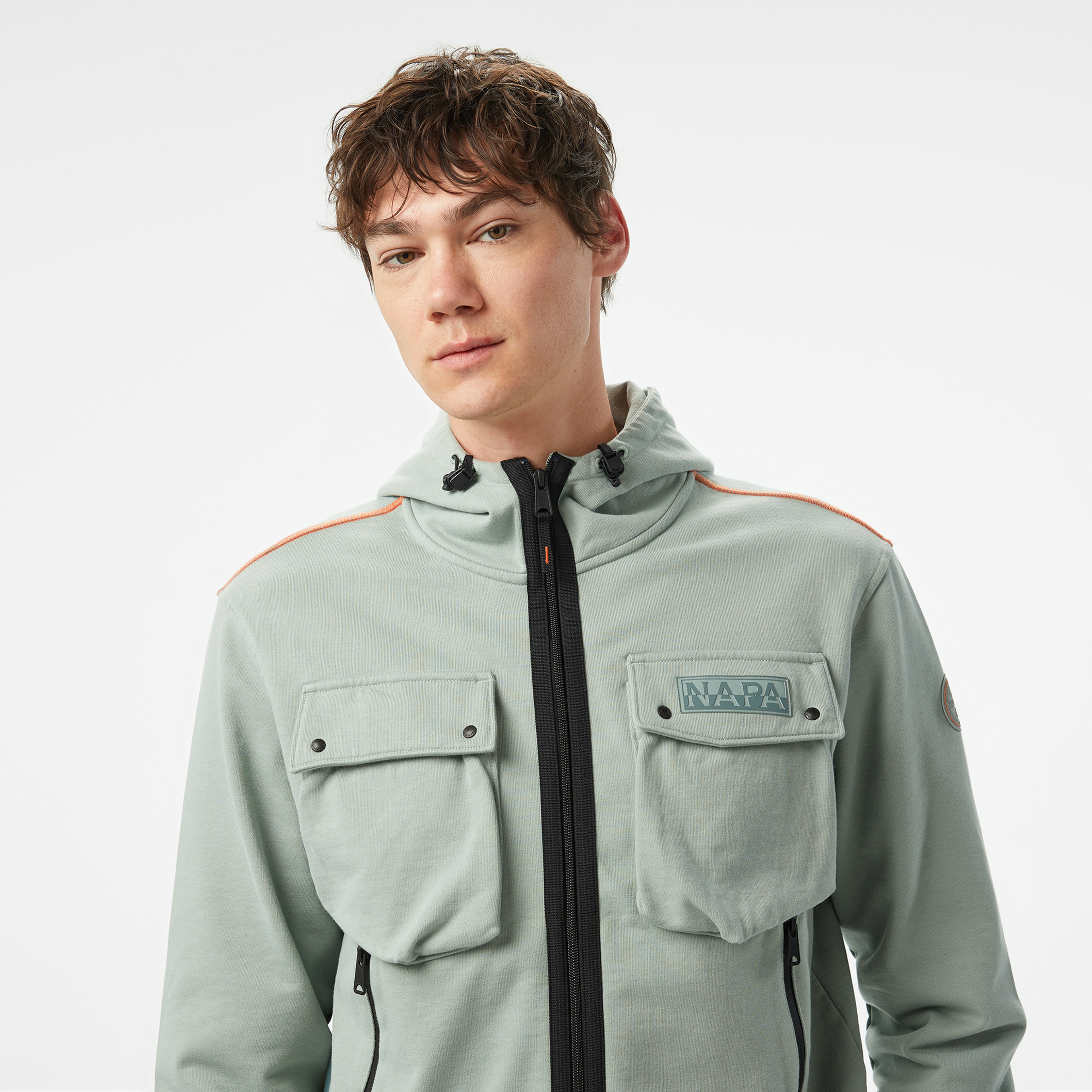 Napapijri  B-Rivalto Fzh Erkek Yeşil Sweatshirt