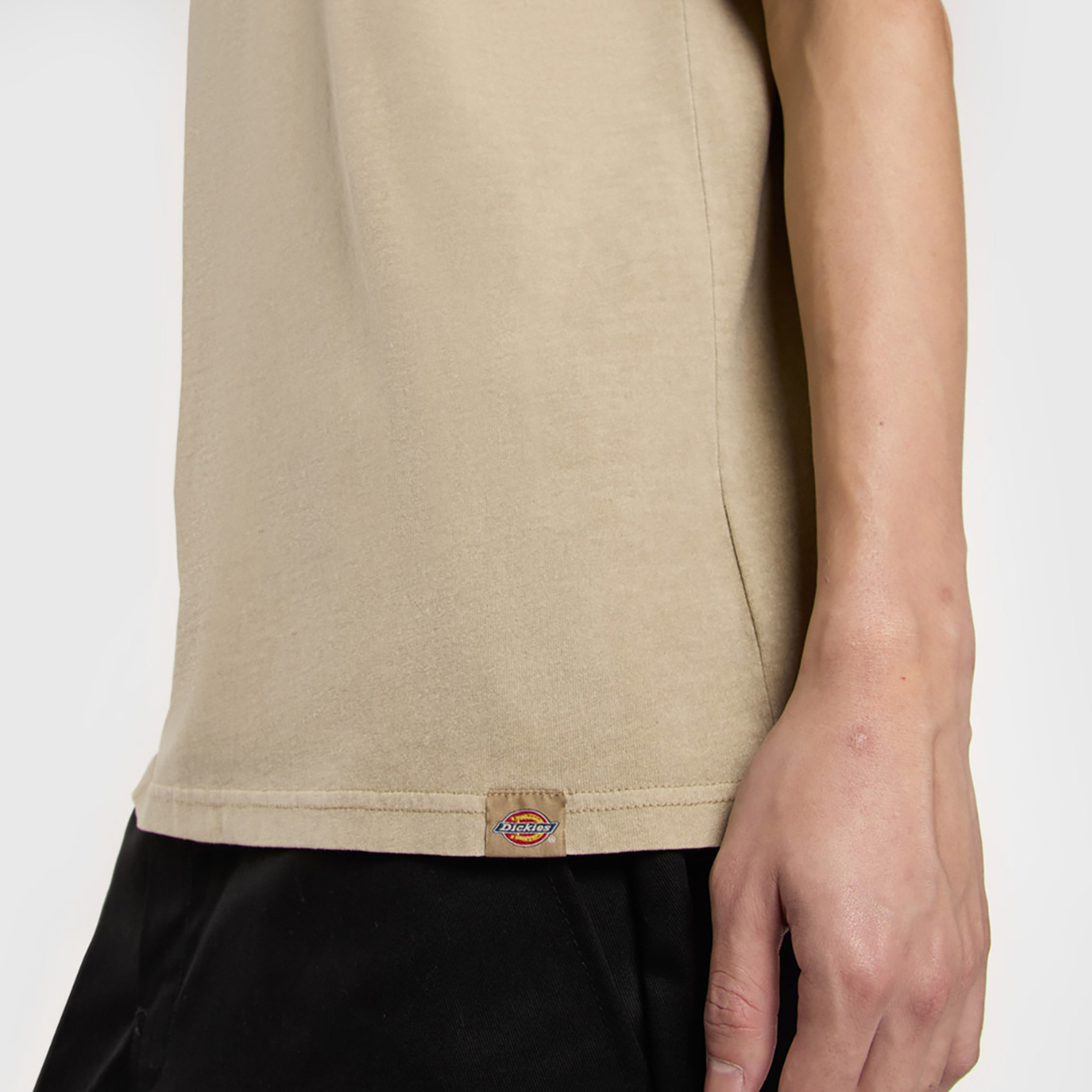 Dickies Service Station Ss Erkek Krem T-Shirt