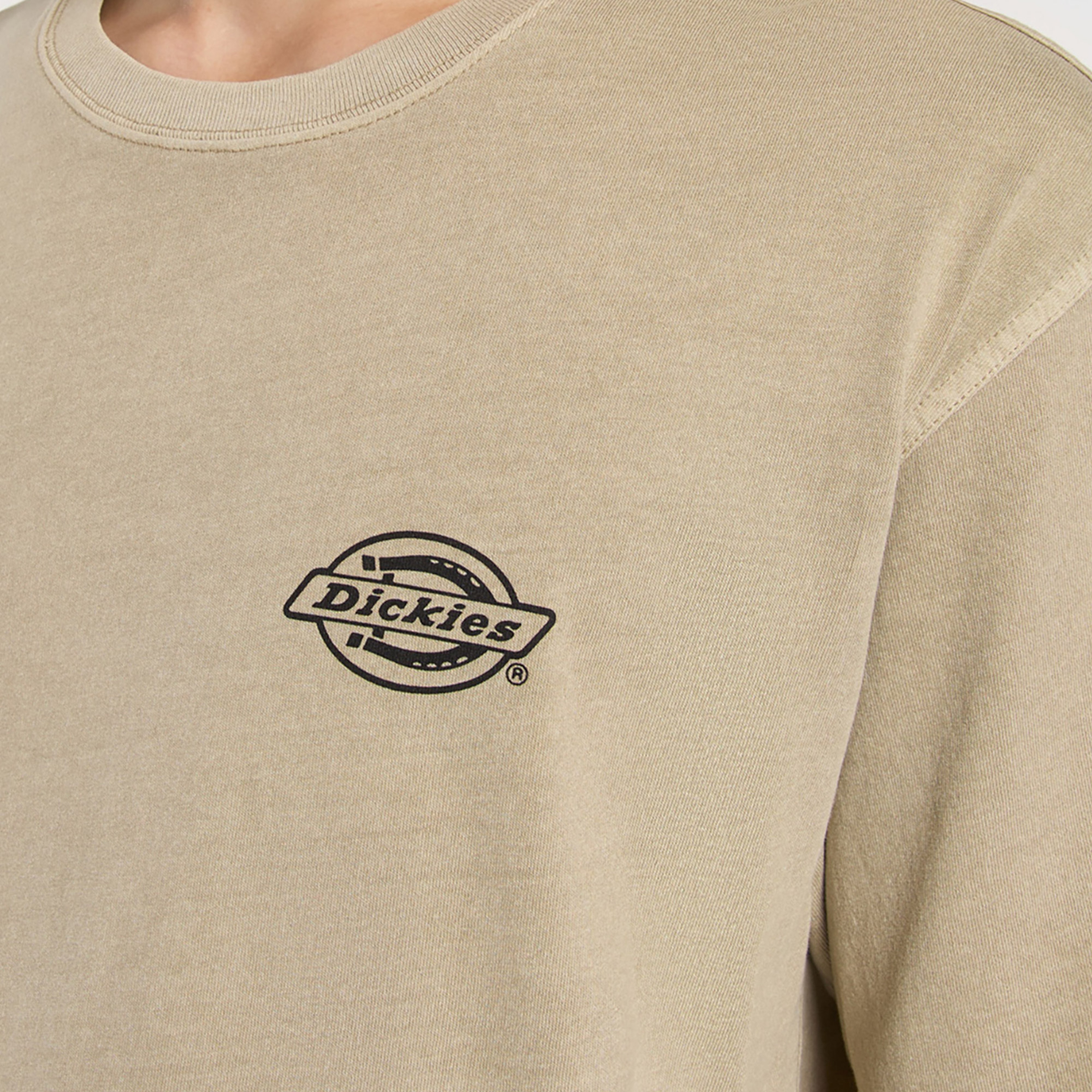 Dickies Service Station Ss Erkek Krem T-Shirt