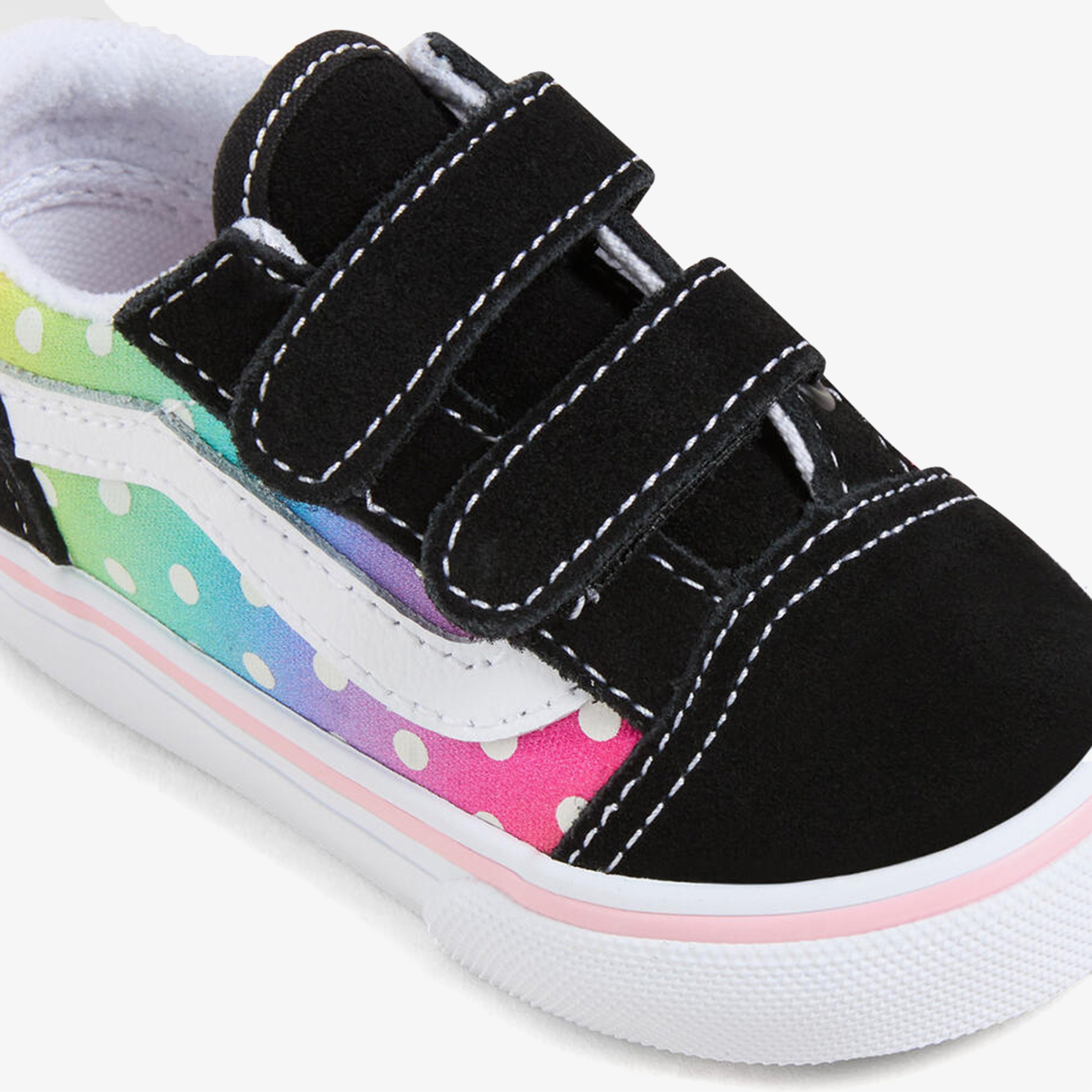 Vans Old Skool V Bebek Siyah Sneaker