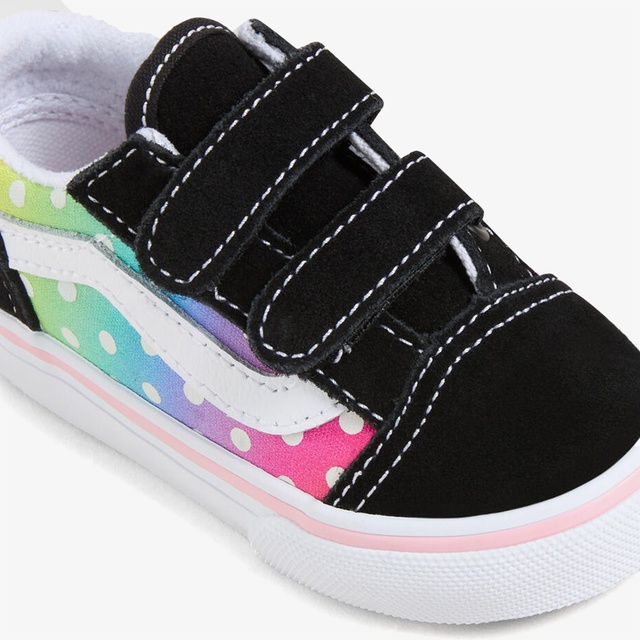 Vans Siyah Vans Old Skool V Bebek Sneaker