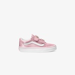 Vans Old Skool V Çocuk Pembe Saten Sneaker