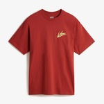 Vans Brush Script Loose Ss Erkek Kırmızı T-Shirt