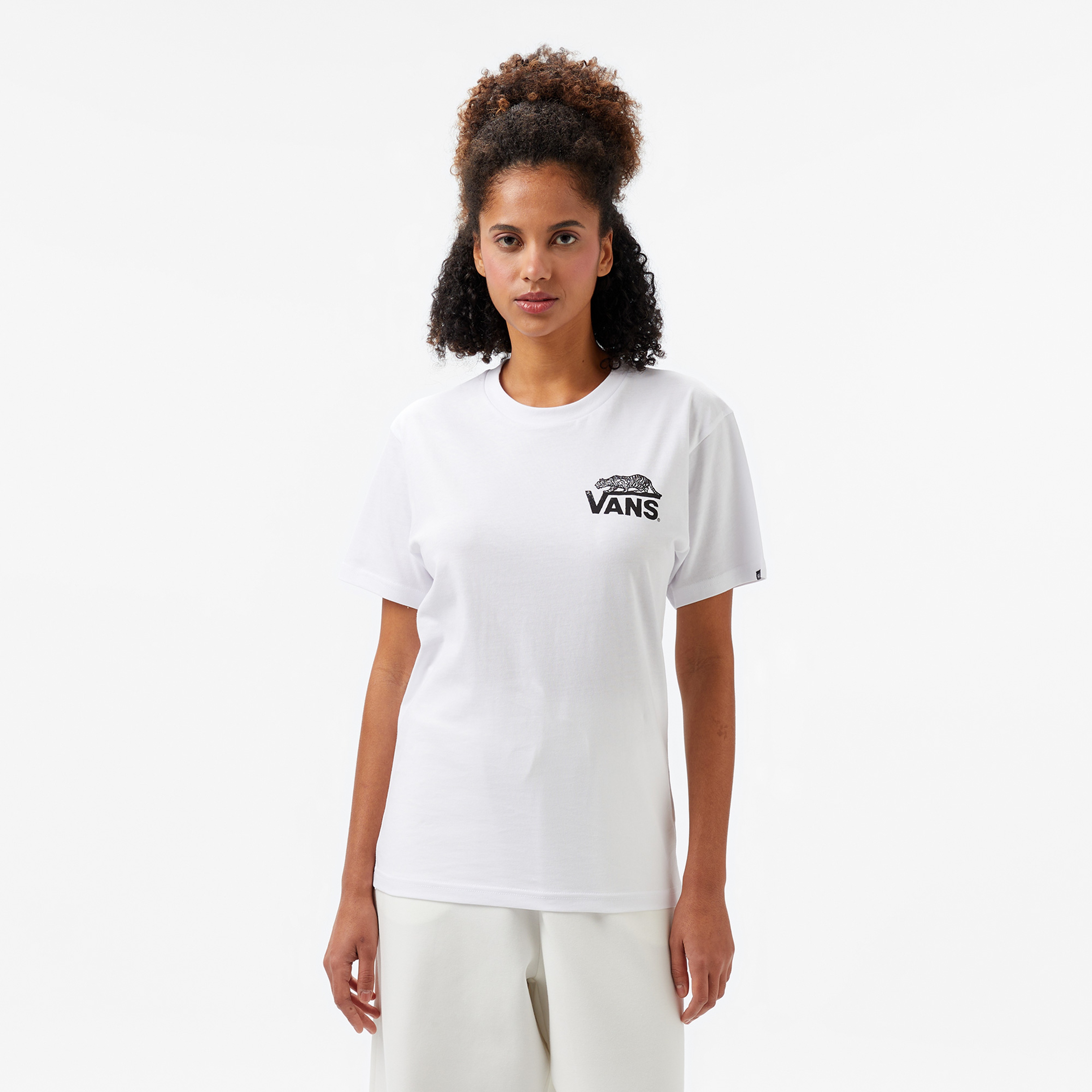 Vans Sneaky Ss Erkek Beyaz T-Shirt
