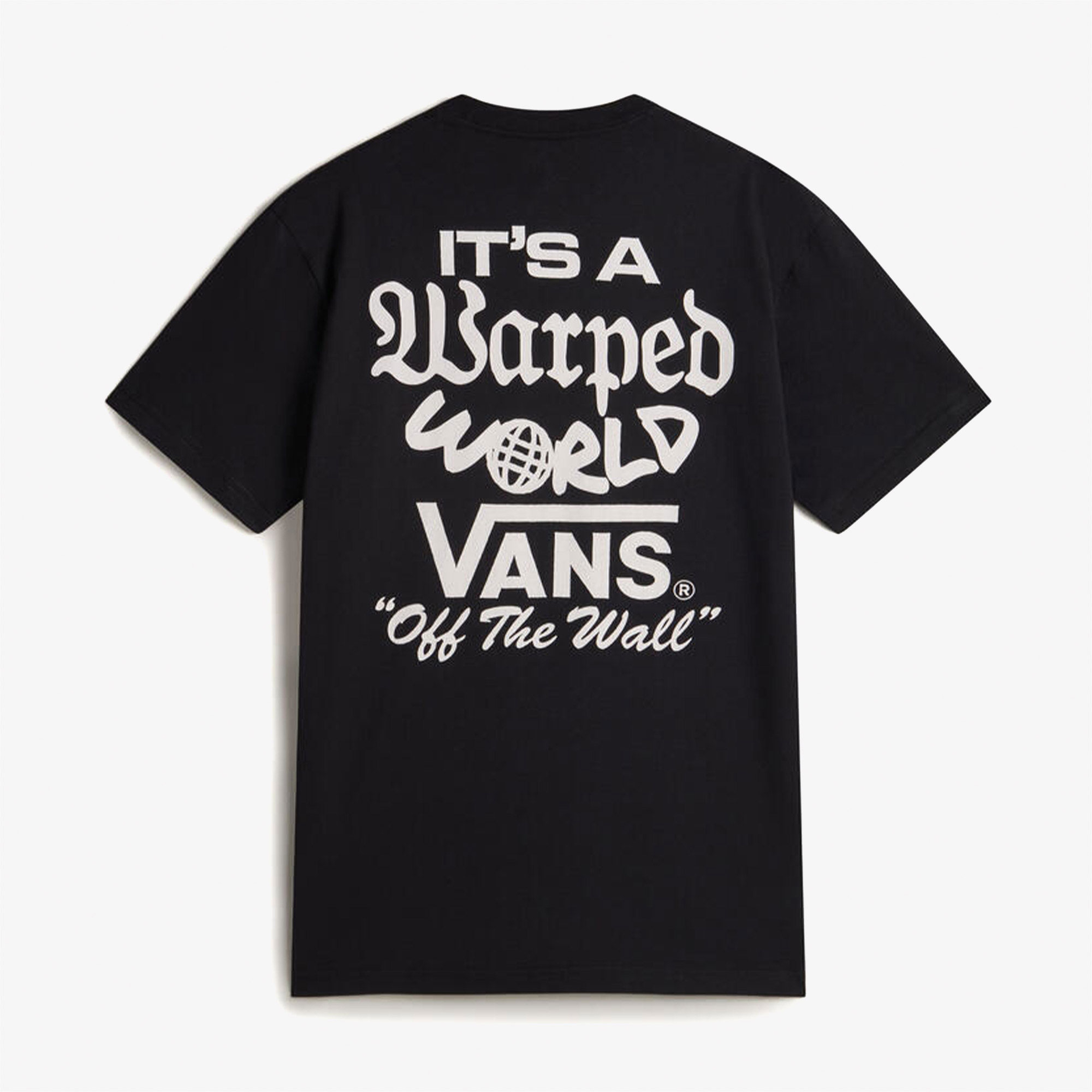 Vans Warped World Ss Erkek Siyah T-Shirt