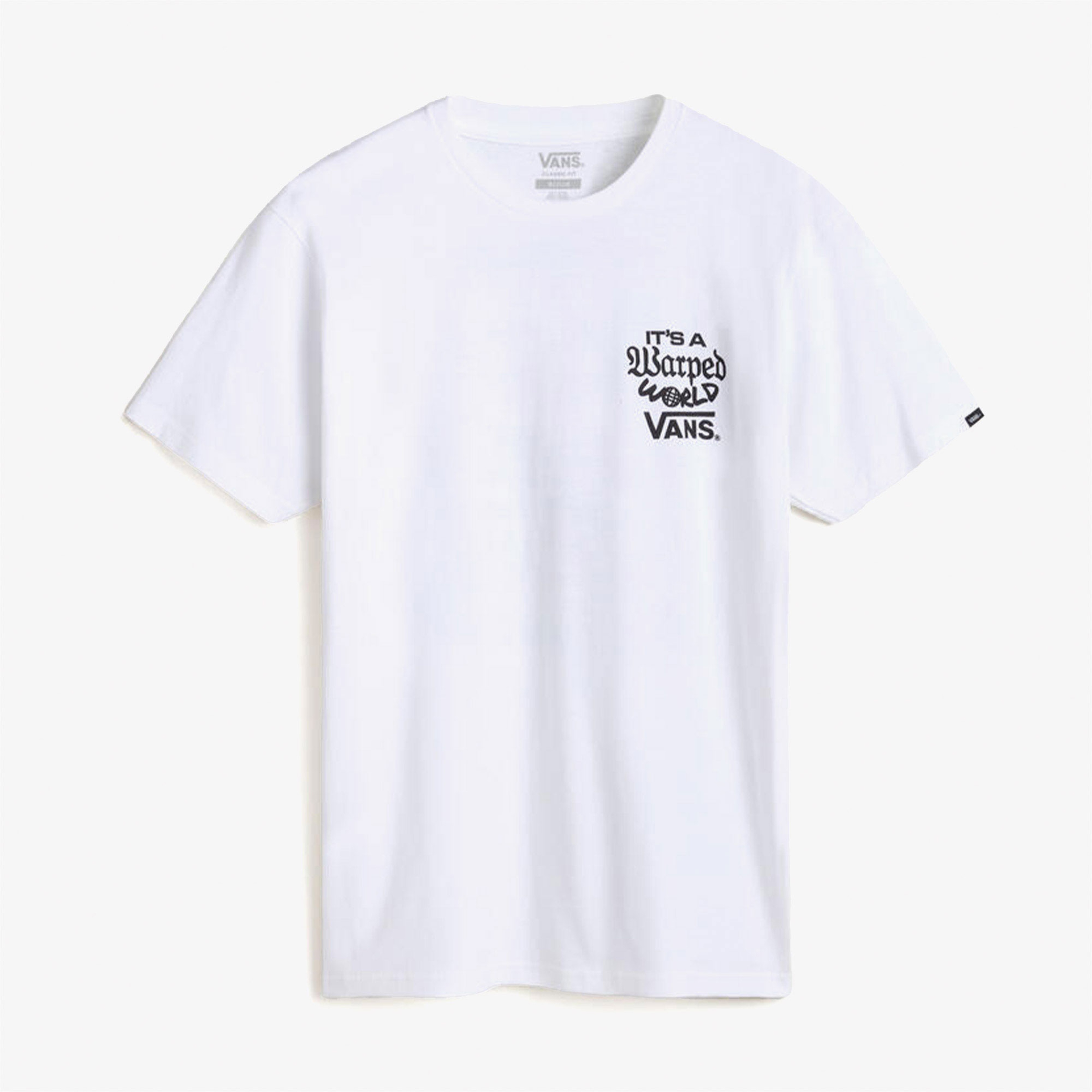 Vans Warped World Ss Erkek Beyaz T-Shirt