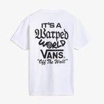 Vans Warped World Ss Erkek Beyaz T-Shirt