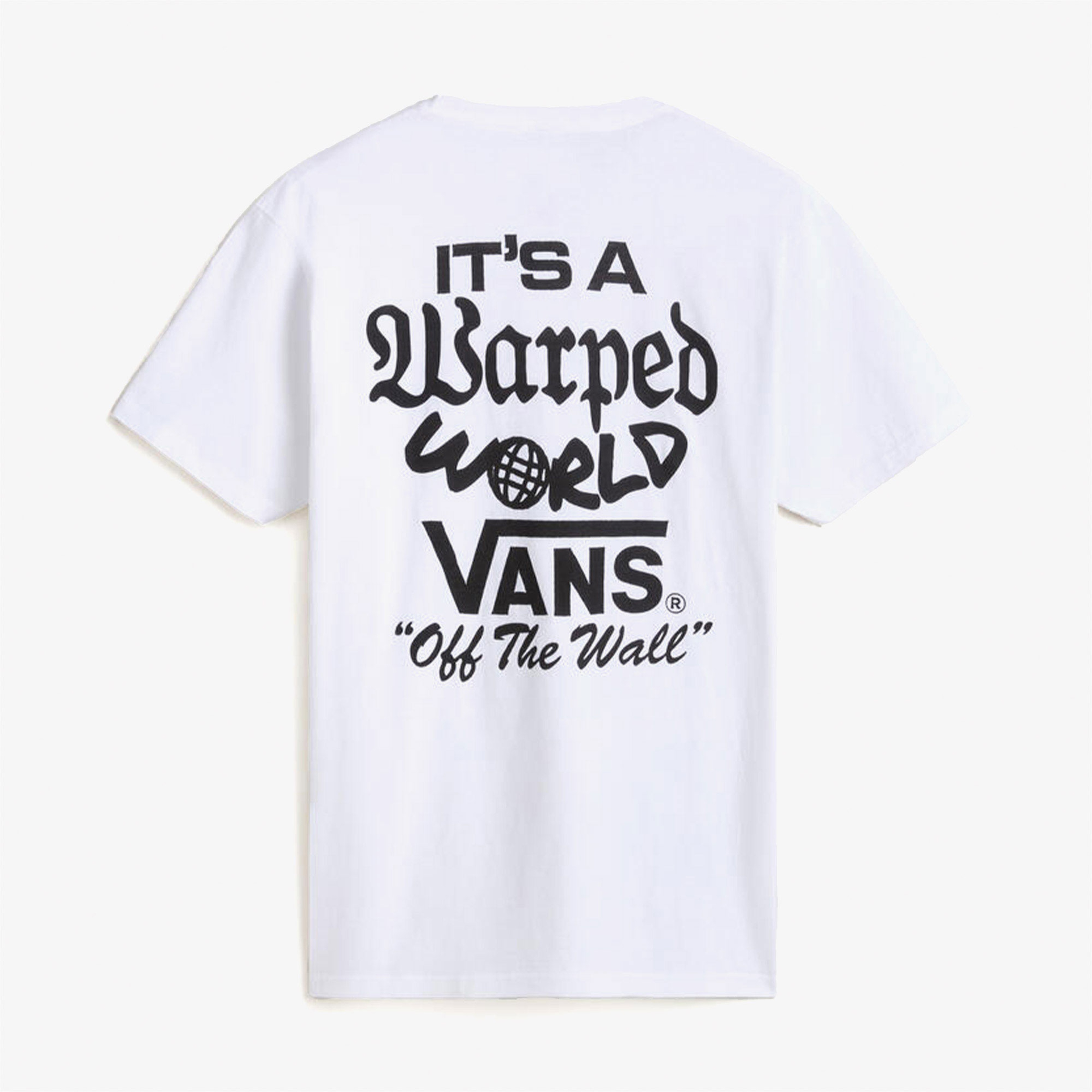 Vans Warped World Ss Erkek Beyaz T-Shirt
