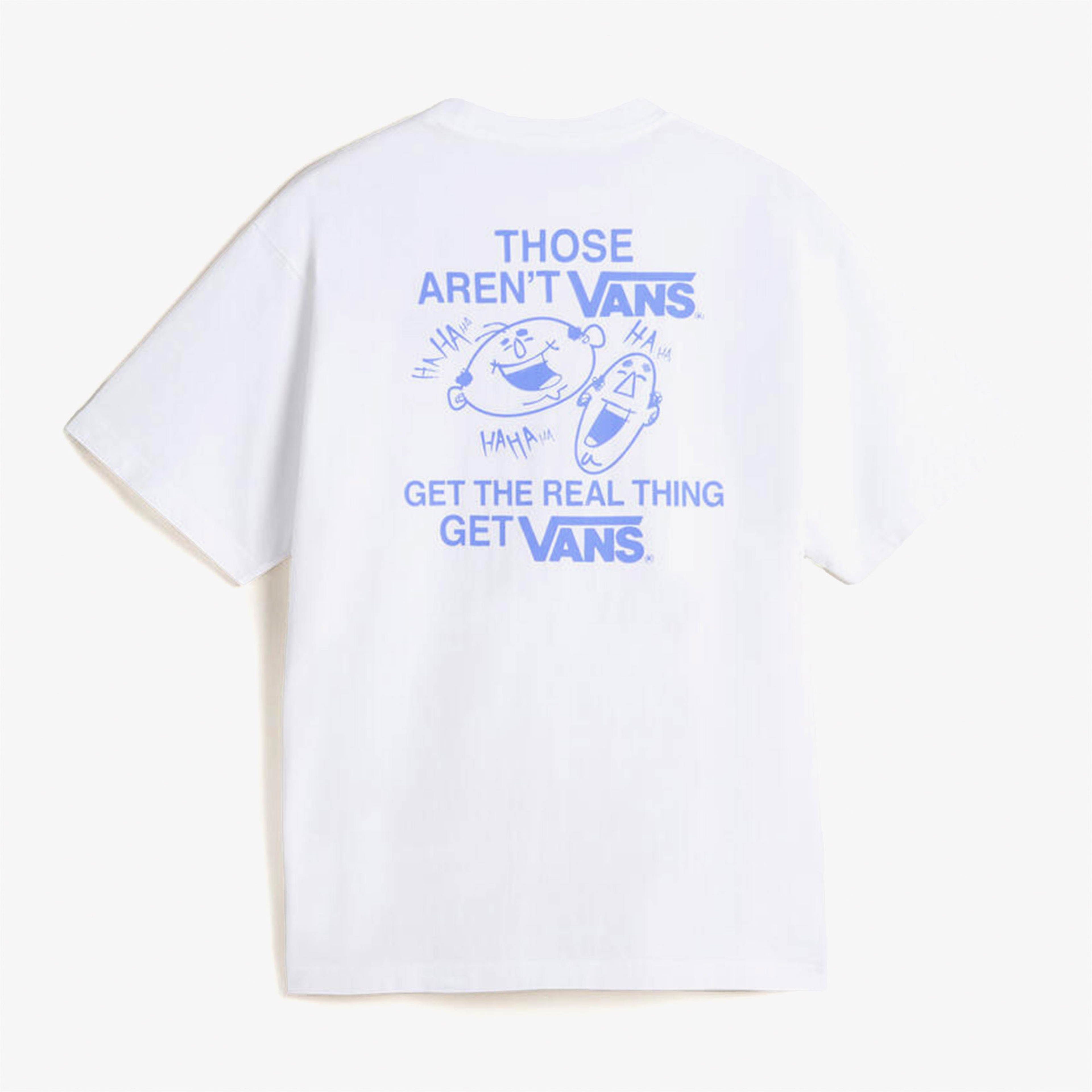 Vans Chuckling Duo Loose Ss Erkek Beyaz T-Shirt