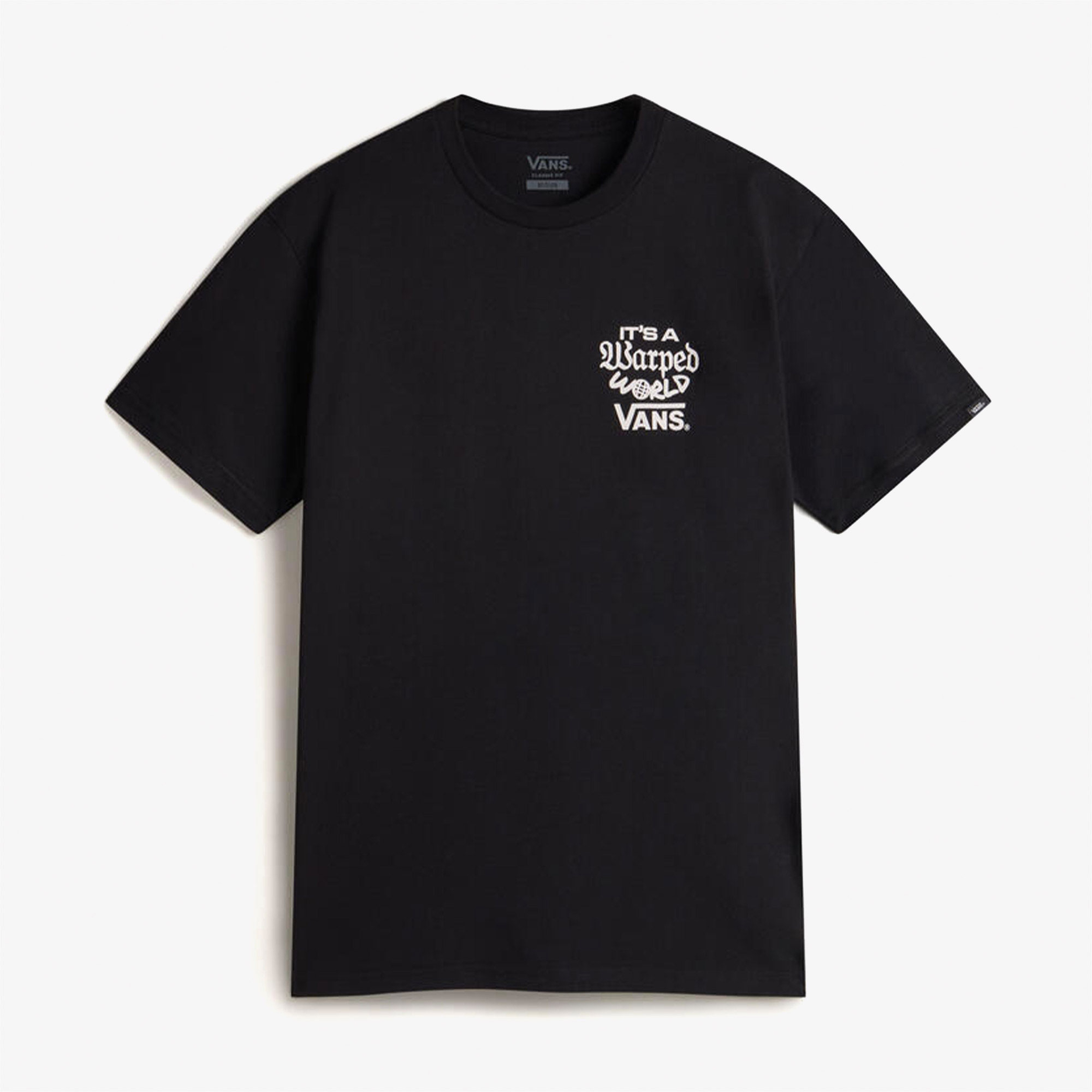 Vans Warped World Ss Erkek Siyah T-Shirt