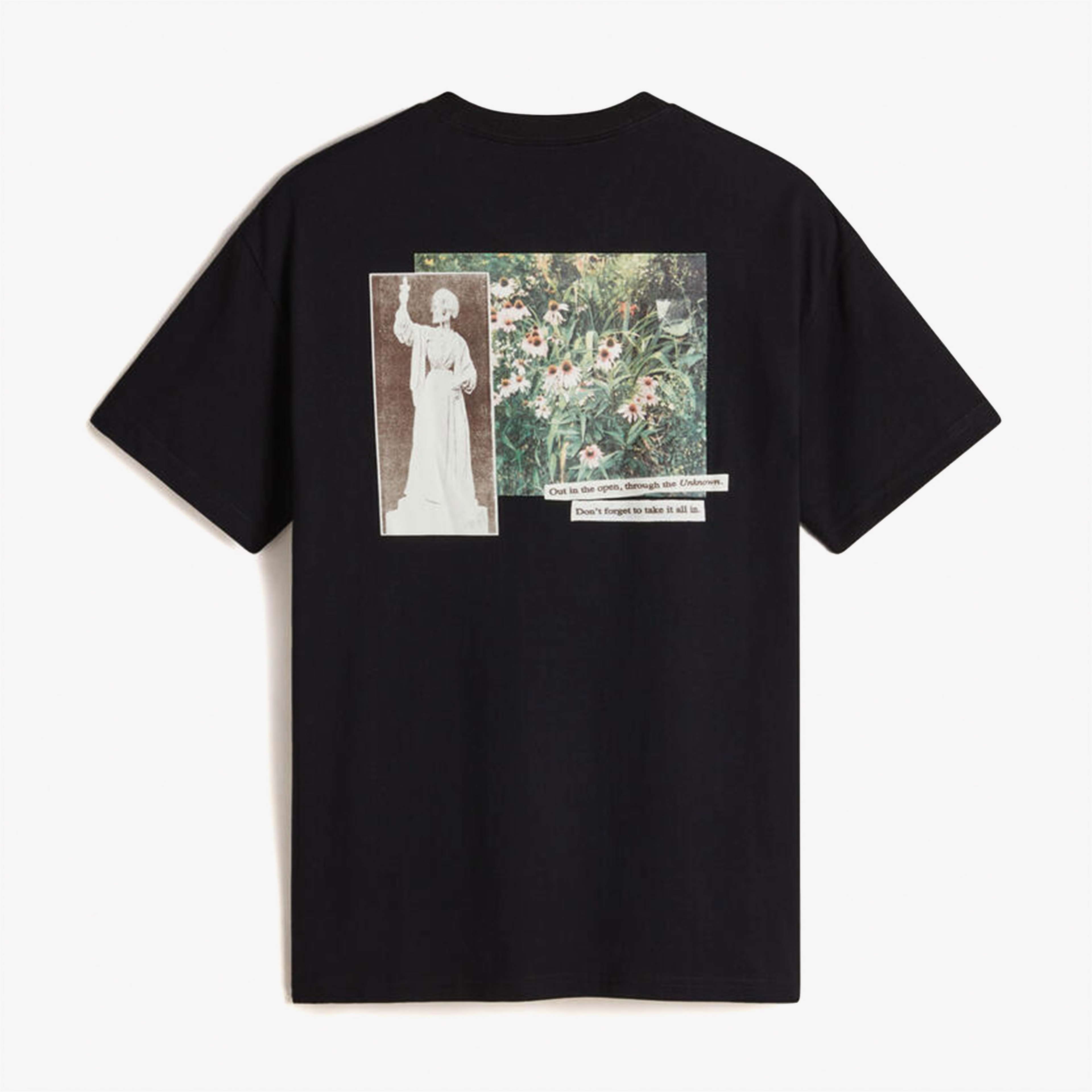 Vans Garden Oversized Ss Kadın Siyah T-Shirt