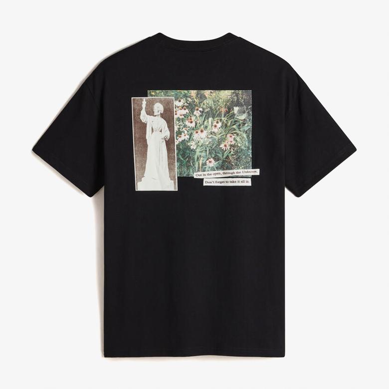Vans Garden Oversized Ss Kadın Siyah T-Shirt