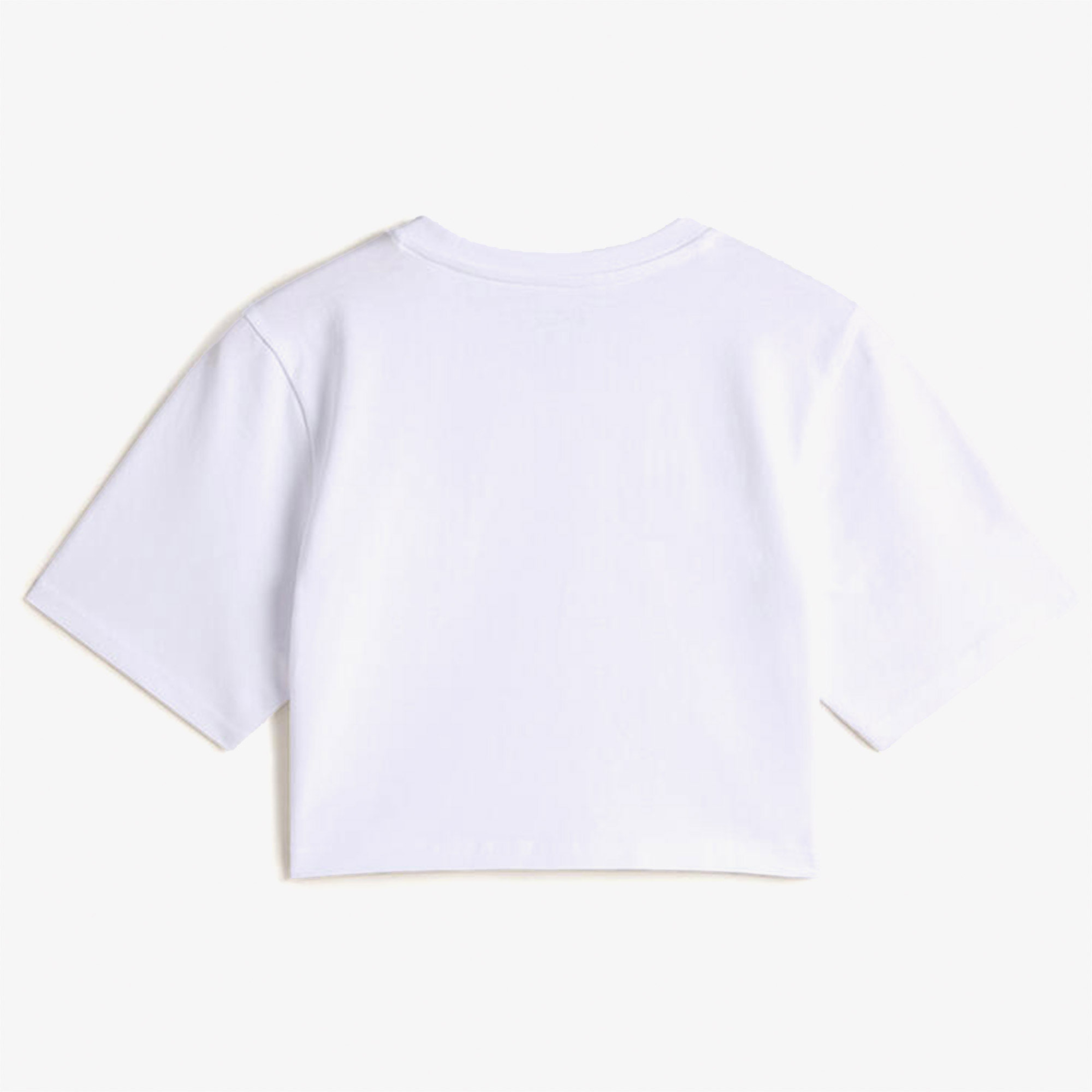 Vans W Style 76 ii Crew Crop Ss Kadın Beyaz T-Shirt