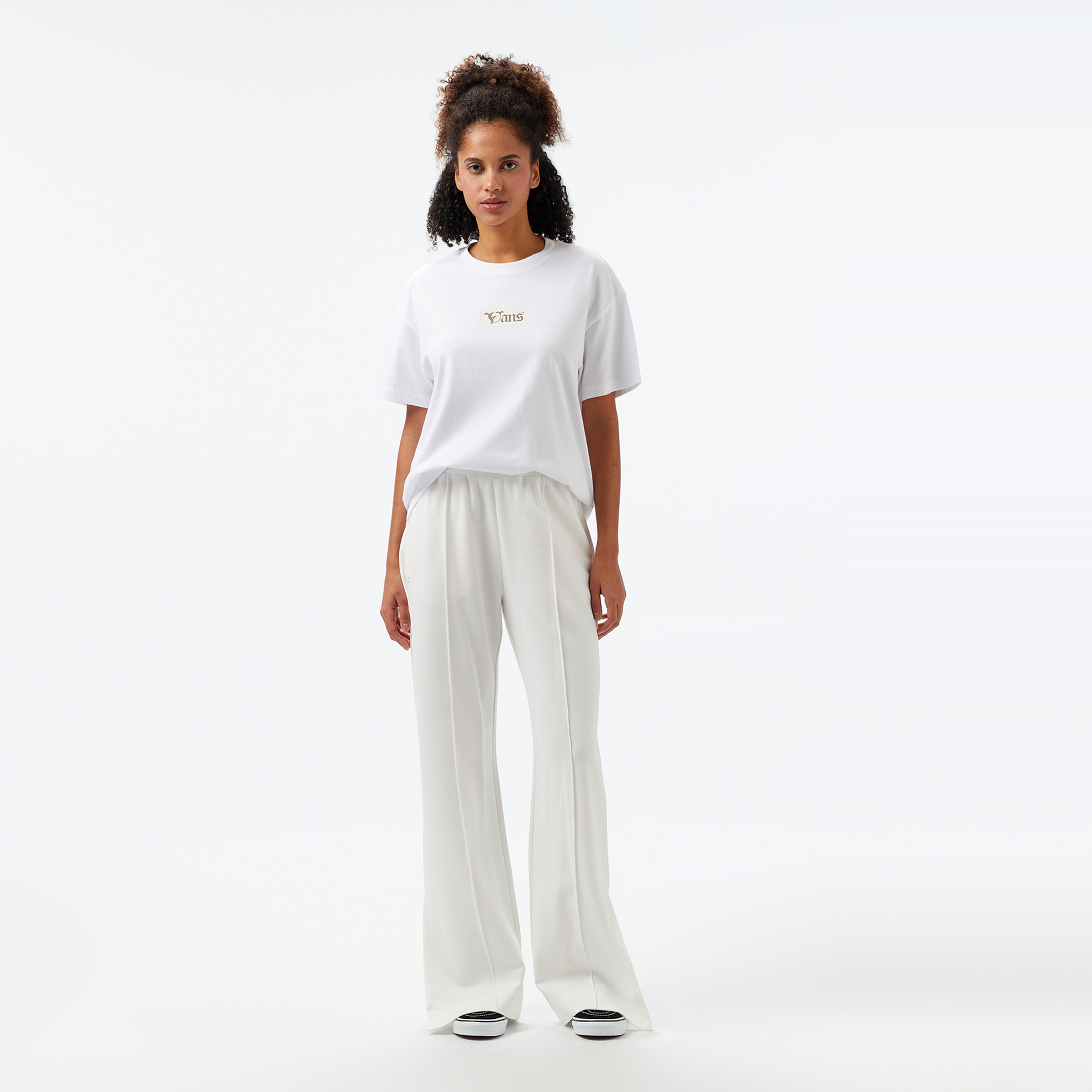 Vans Garden Oversized Ss Kadın Beyaz T-Shirt