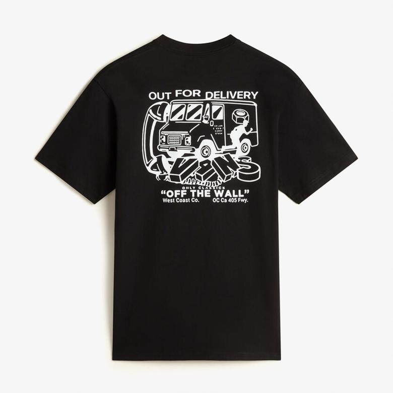 Vans Next Stop Ss Erkek Siyah T-Shirt