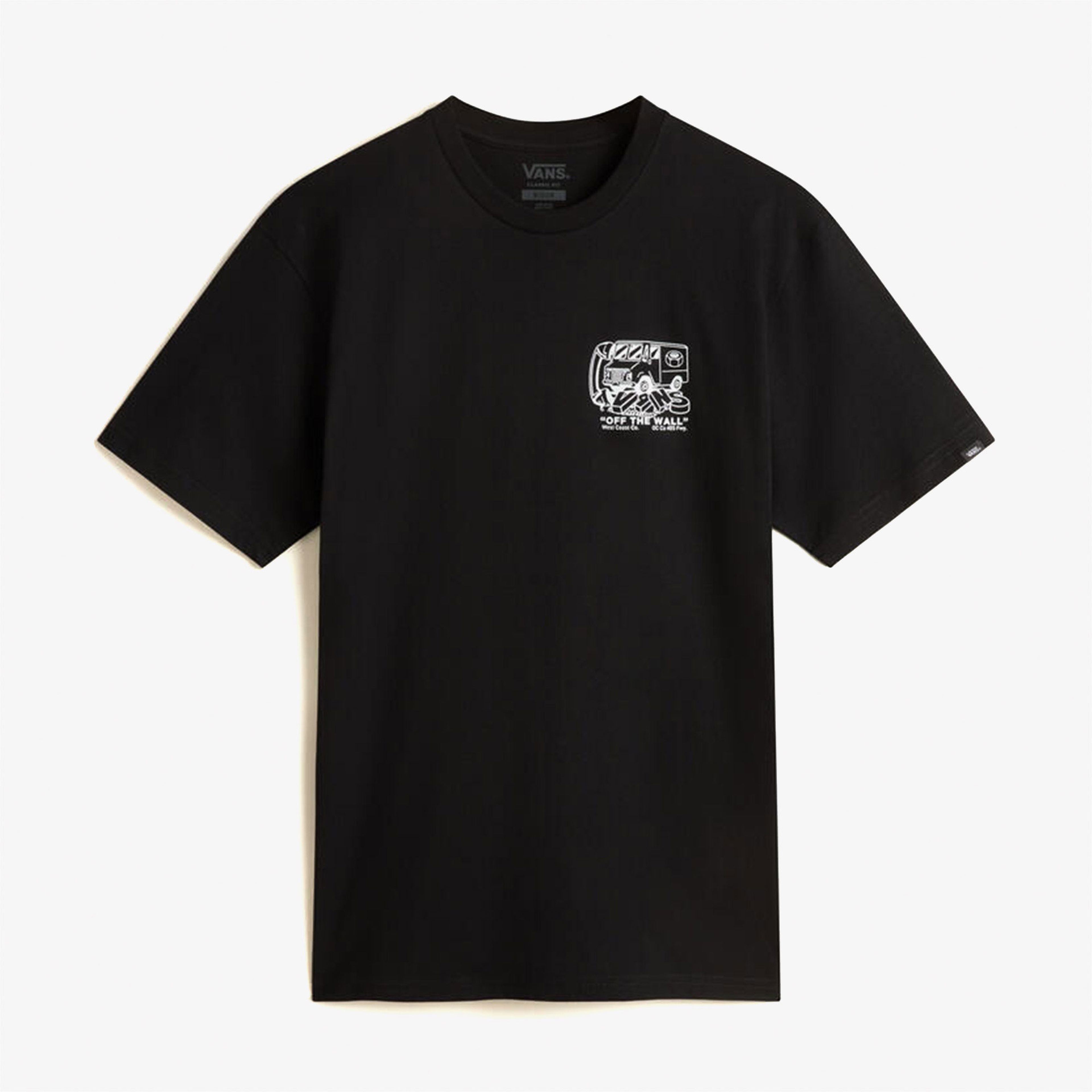 Vans Next Stop Ss Erkek Siyah T-Shirt