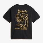 Vans 66 Baked in Loose Ss Erkek Siyah T-Shirt