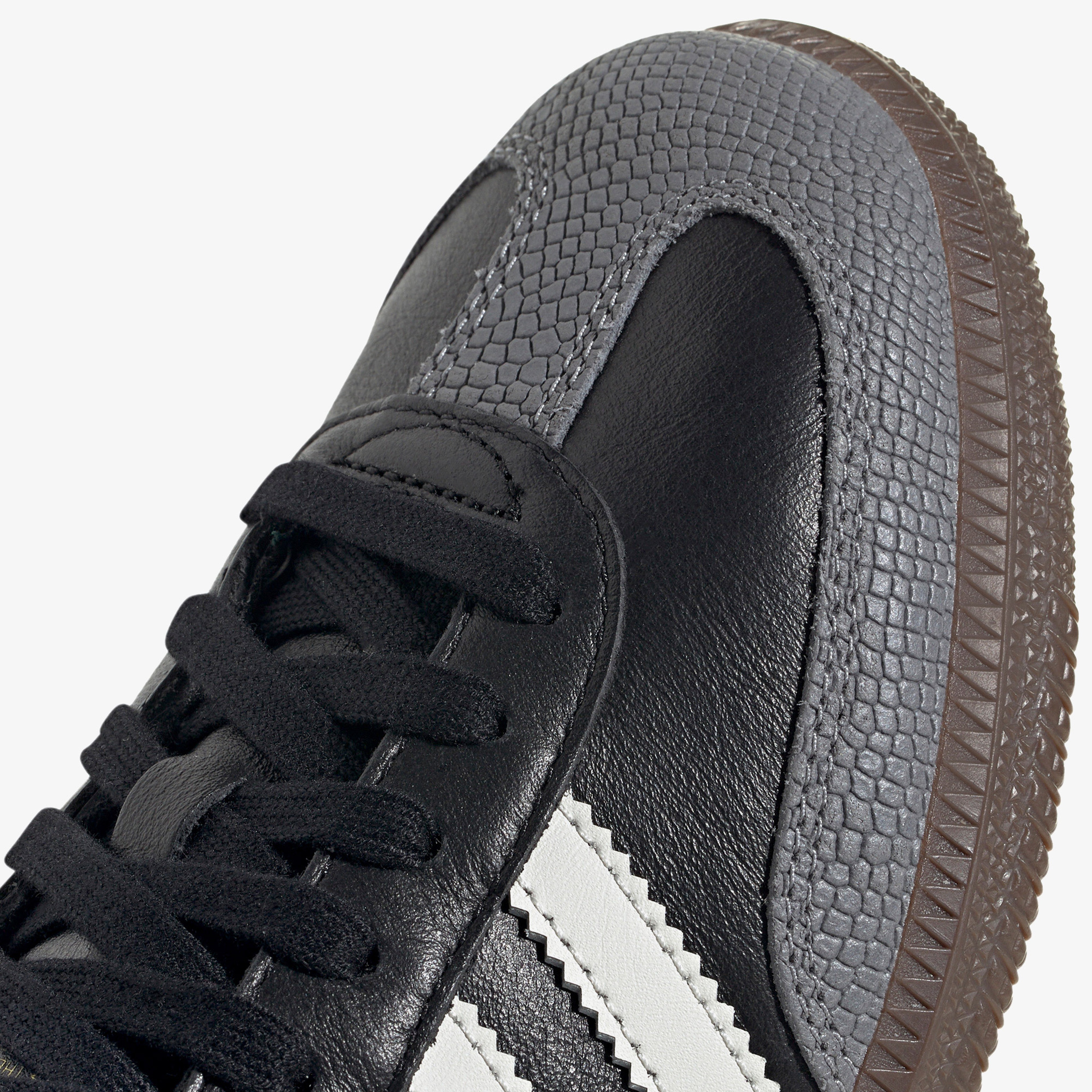 adidas Samba OG Desenli Siyah Kadın Sneaker